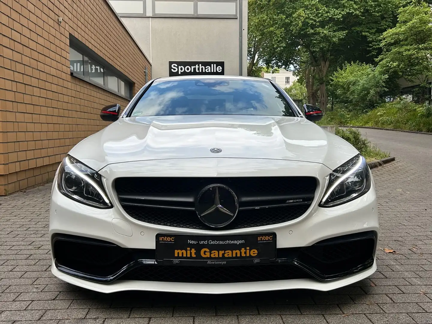 Mercedes-Benz C 63 AMG C 63 S AMG/UNFALLFREI/70TKM/2.HAND/510PS/19-ZOL bijela - 2