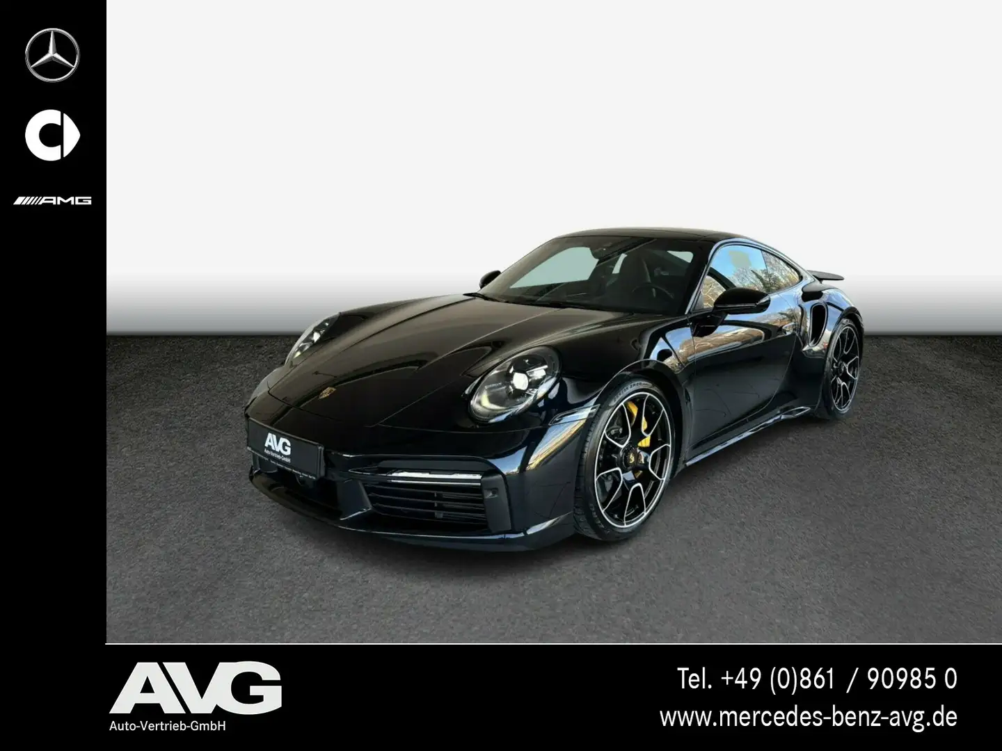 Porsche 911 911 Carrera 3.8 Turbo S OPF (EURO 6d) Schwarz - 1