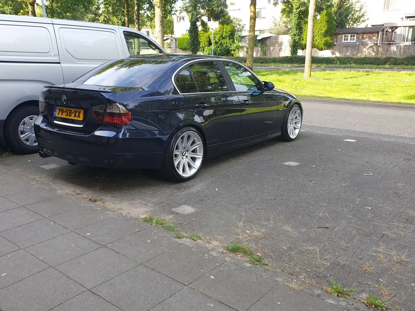 BMW 330 BMW 3 serie 330D E90 Youngtimer Blauw - 1