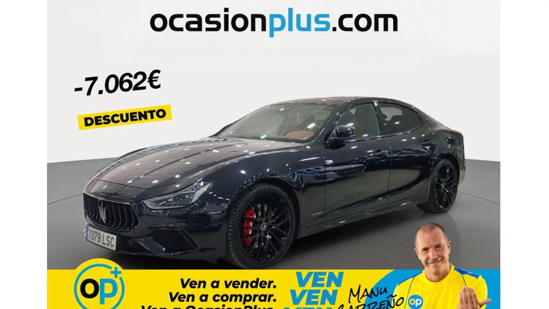 Maserati Ghibli Grandsport Aut. 330 Negro - 1