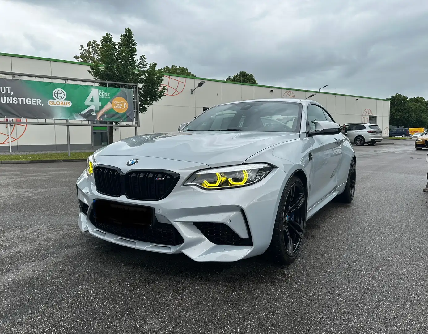 BMW M2 Competition Coupe DKG Hockenheimsilber Zilver - 1