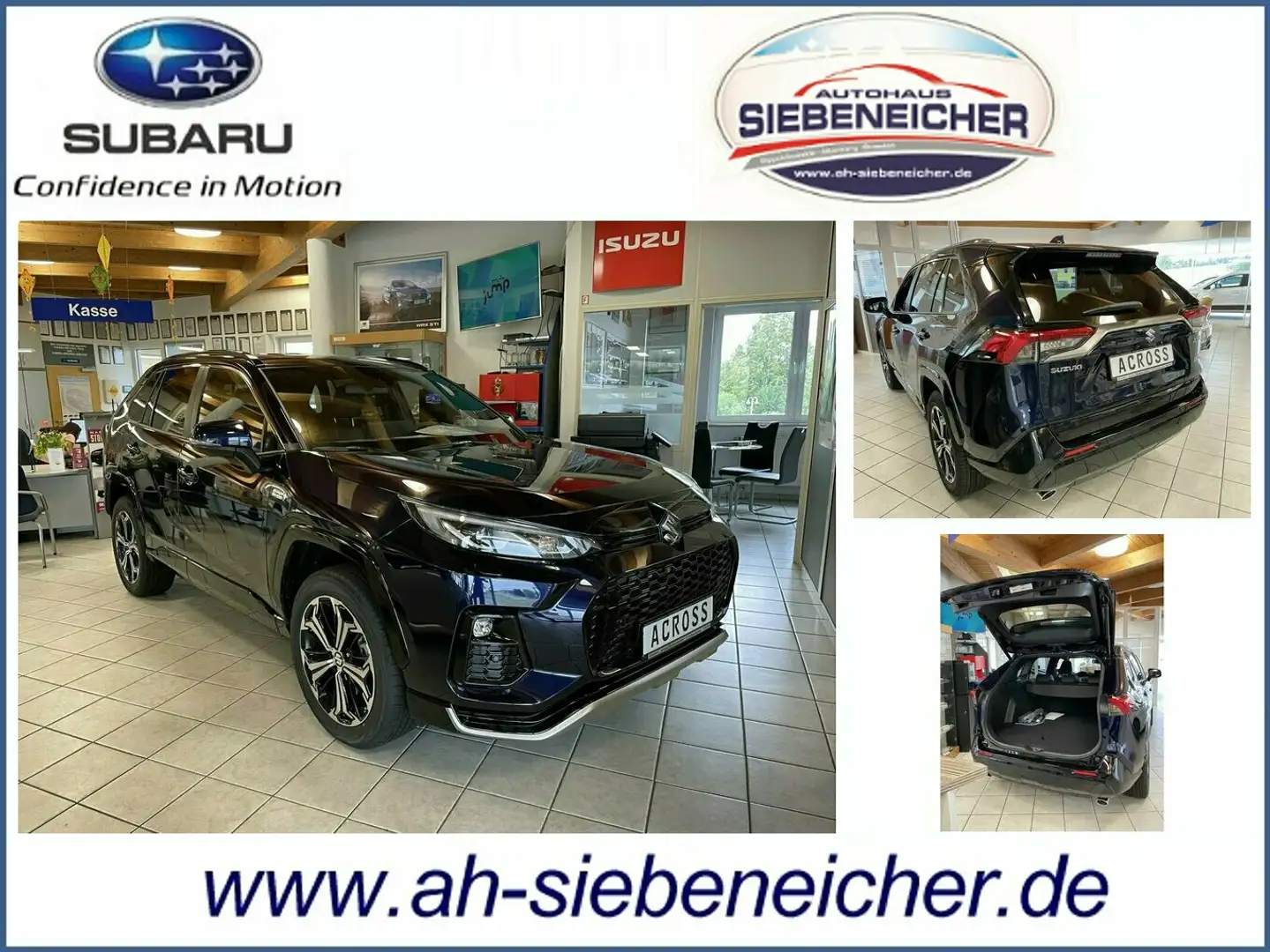 Suzuki Across PHEV*LED*DAB*SHZ*PDC*NAVI Schwarz - 1