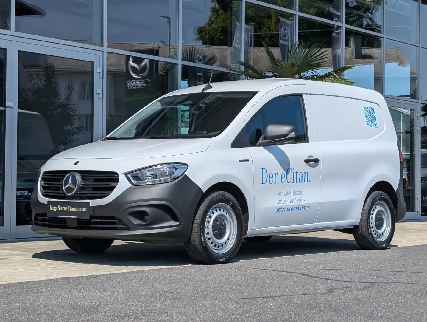 Mercedes-Benz eCitan e Kasten BASE Standard Klima Navi DAB AHK Weiß - 2