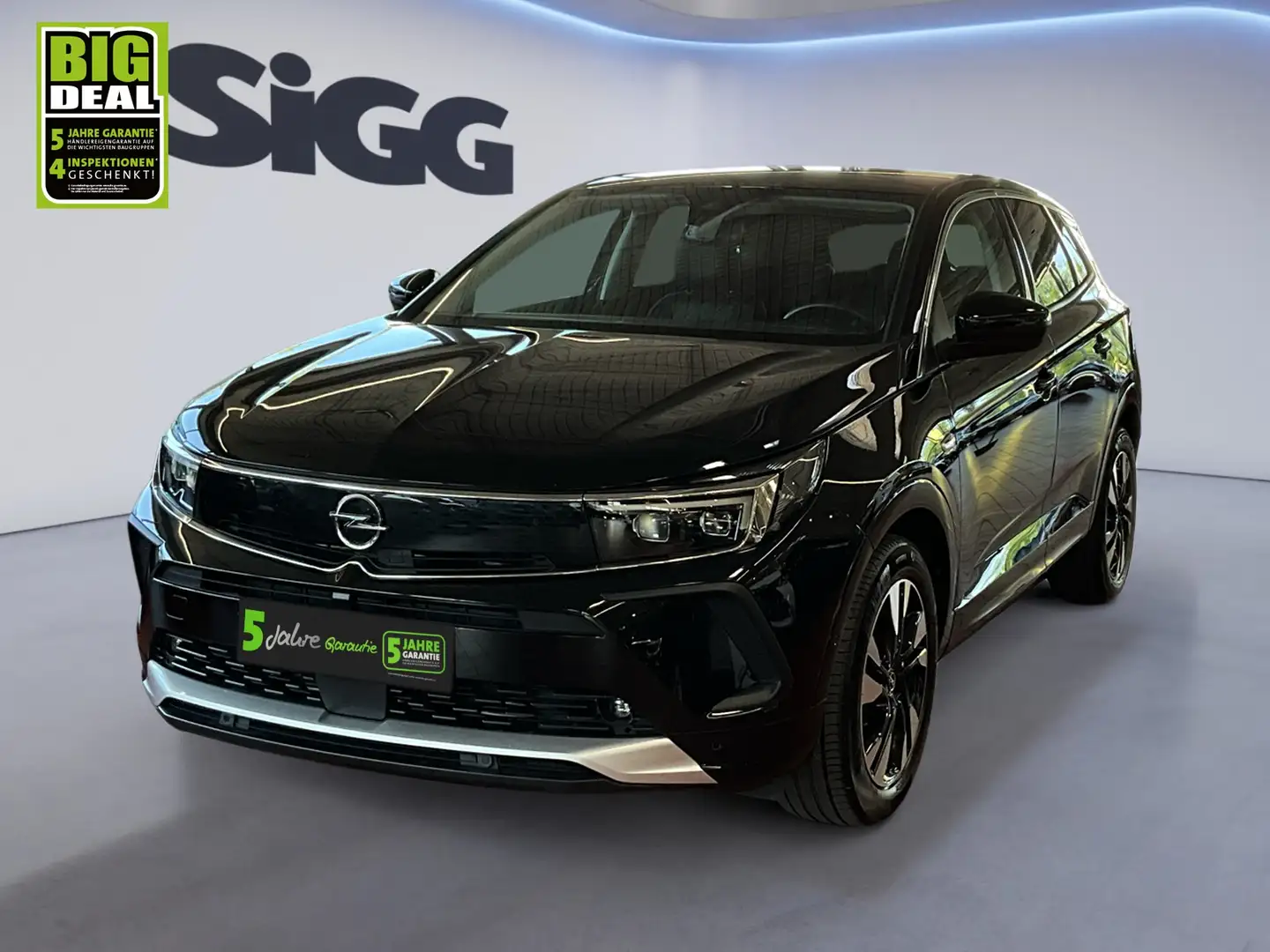 Opel Grandland Business Elegance Automatik, AHK abnehmbar, Sitzhe Schwarz - 2