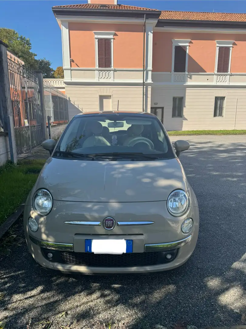 Fiat 500 500 III1.2 Lounge 69cv E6 Beige - 1