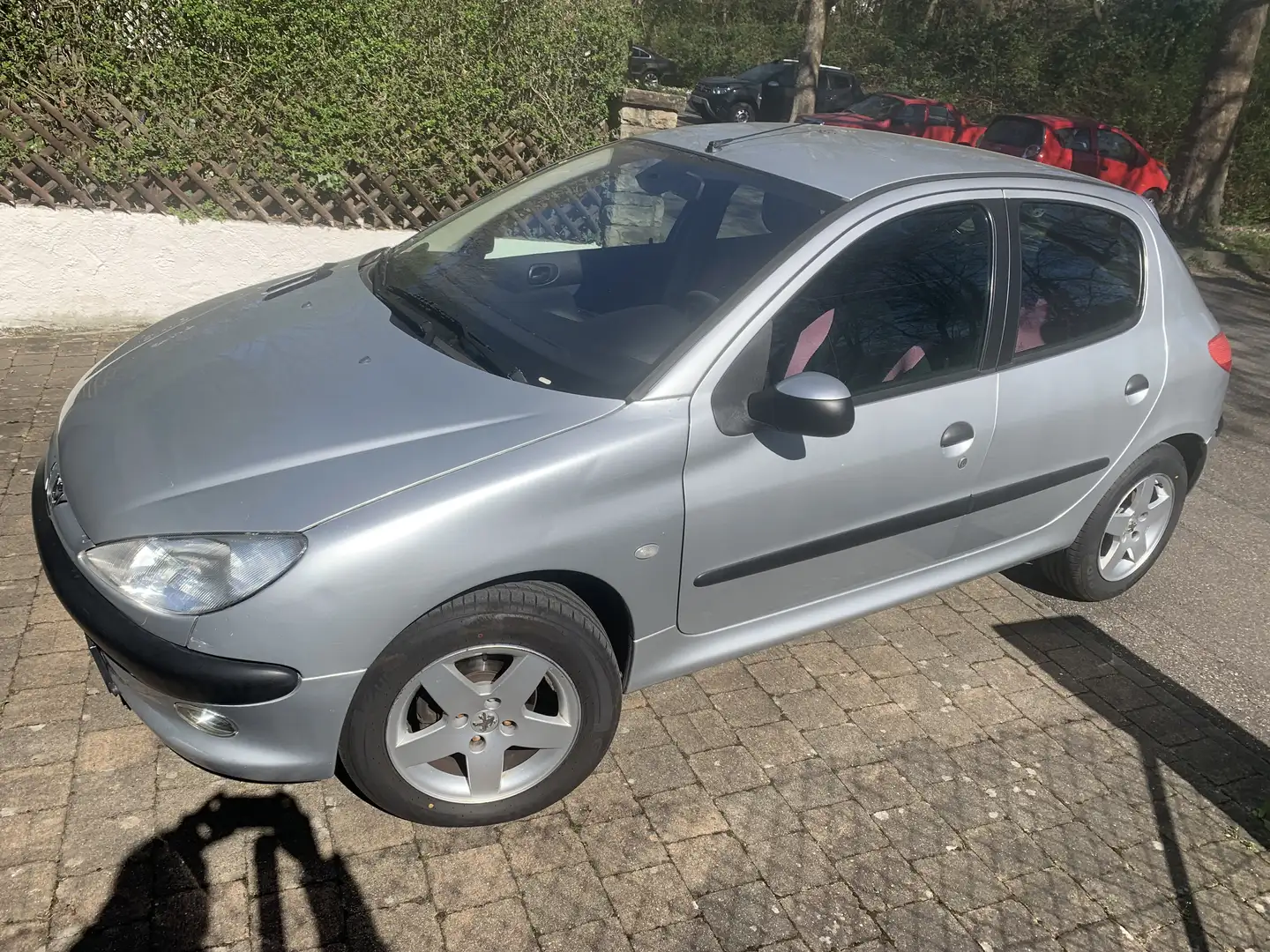 Peugeot 206 Klima, Scheckheft, neue Reifen Grau - 2