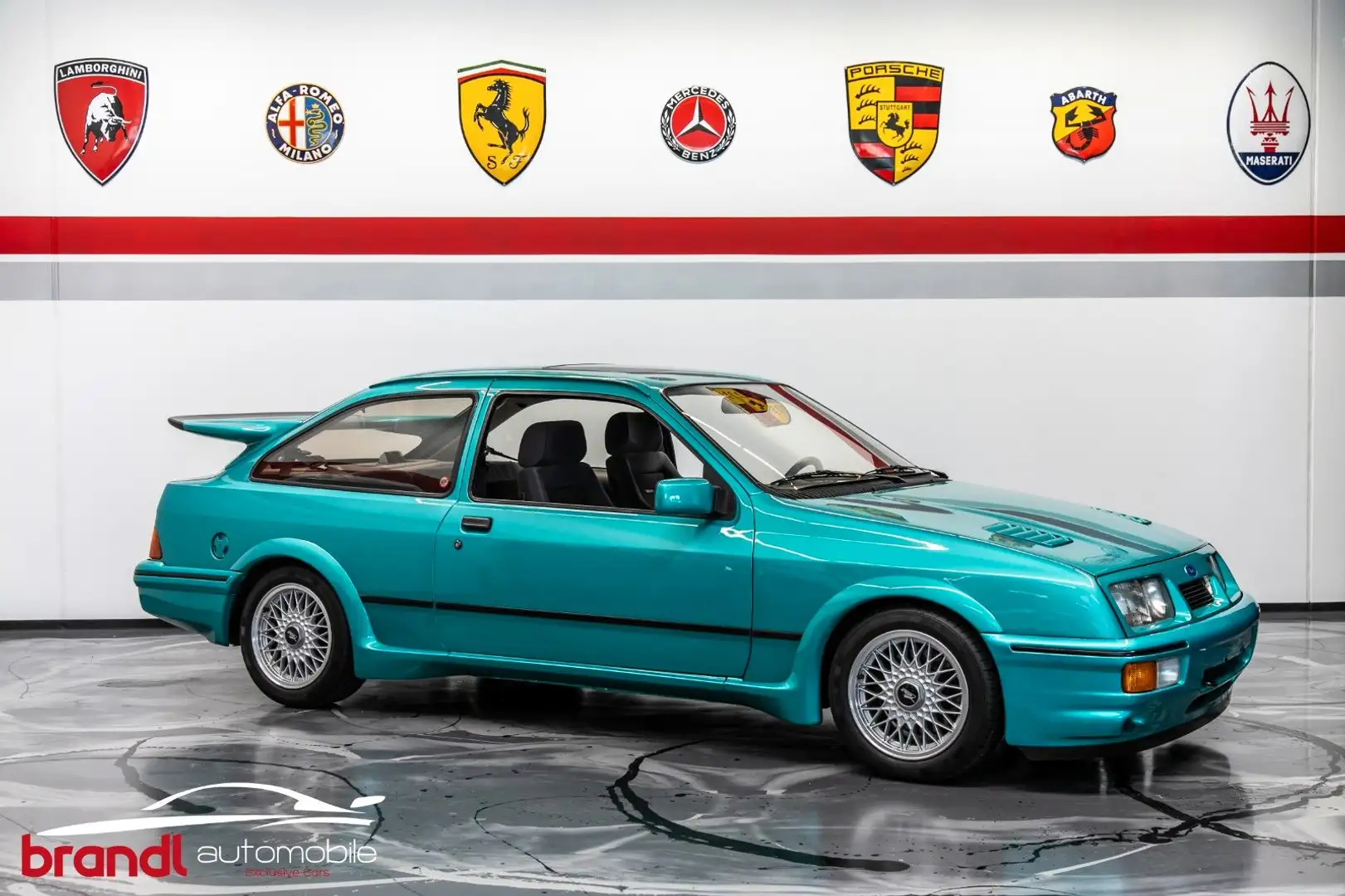 Ford Sierra RS Cosworth Coupe Serie I/DE Fzg/BBS Grün - 1