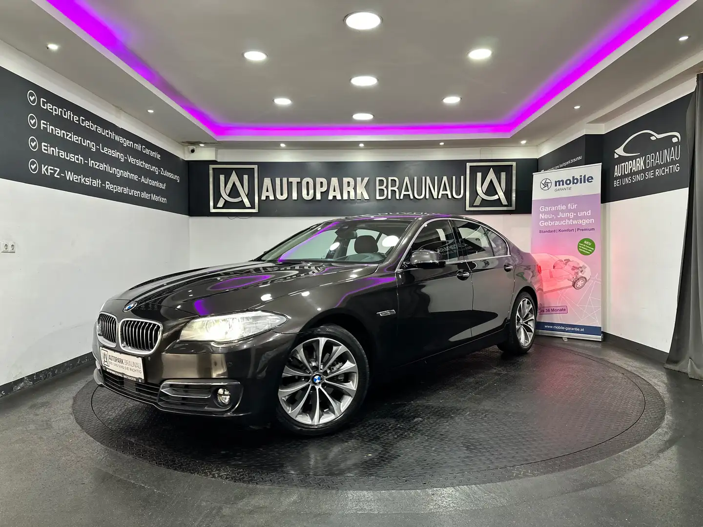 BMW 520 d xDrive F10 Luxury Line *92.000KM*HUD*DIGI* Braun - 1