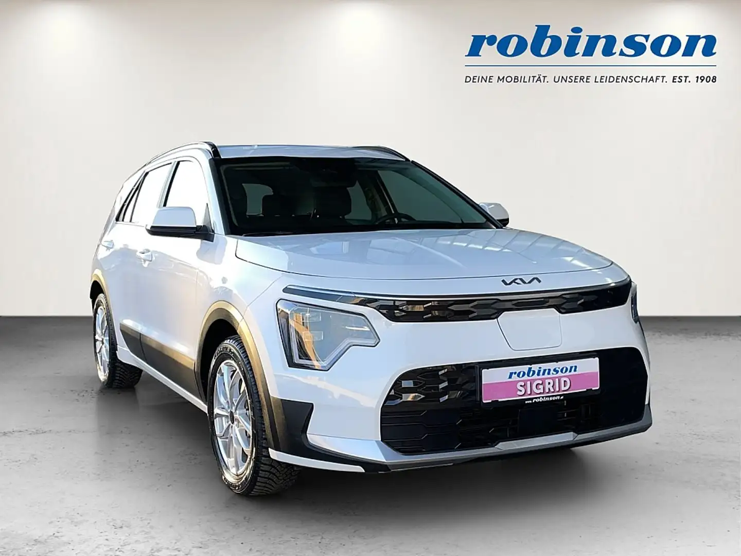 Kia e-Niro Niro EV Long Range 64kWh Silber Aut. Weiß - 1