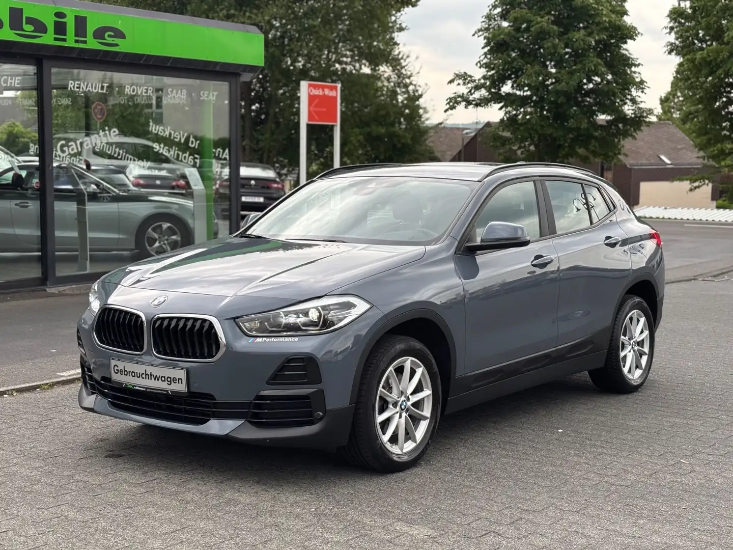 BMW X2 sDrive 18d Advantage *LED*NAVI*1-HAND*KAMERA* Gris - 1