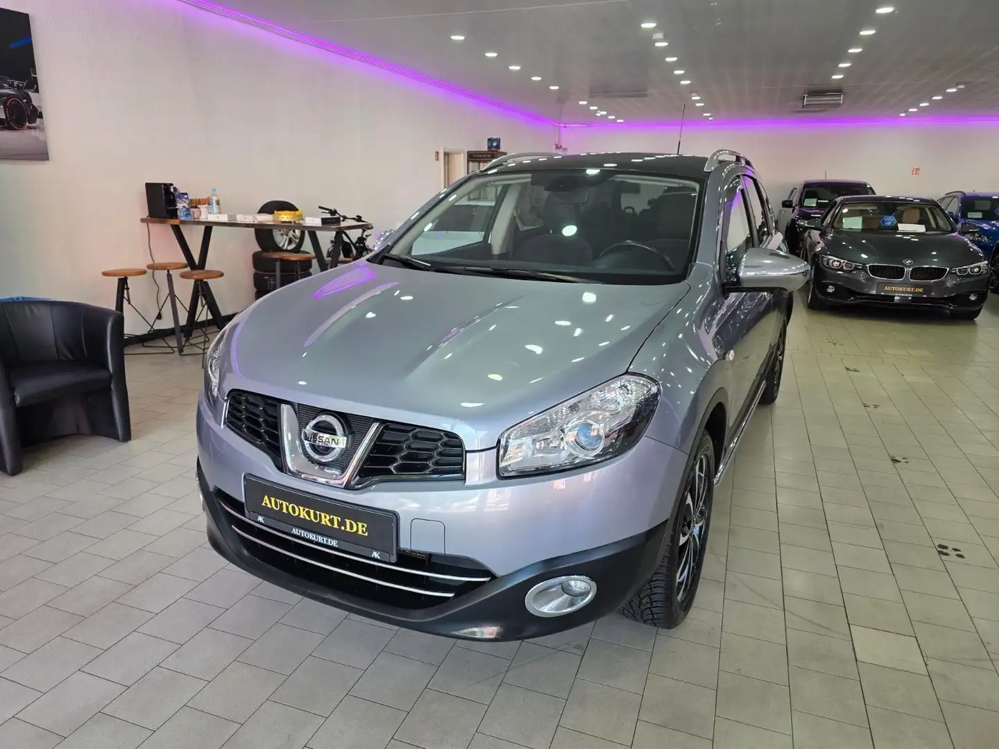 Nissan Qashqai+2 7.Sitzer Kamera Navi Sitzheizung Grijs - 2