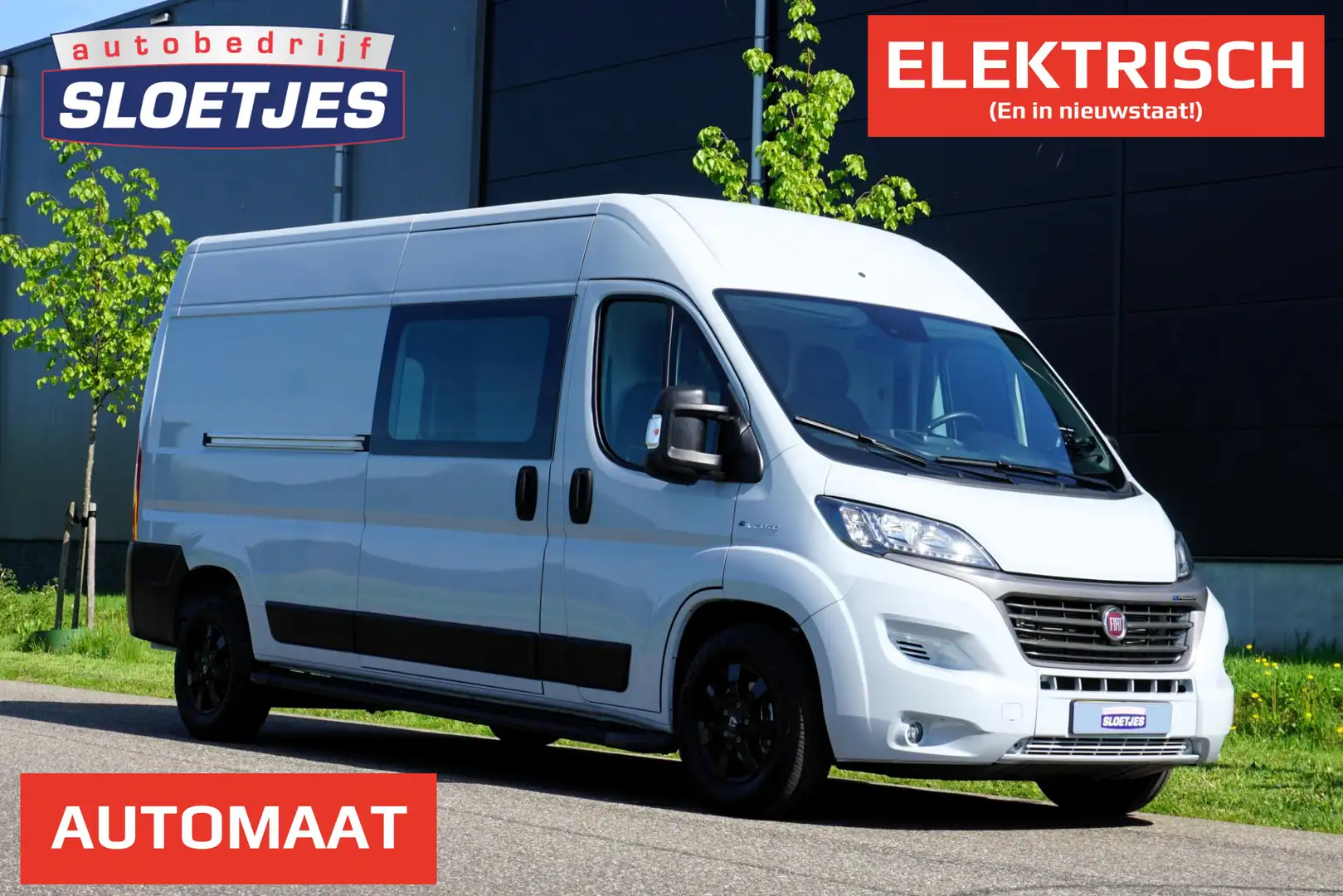 Fiat Ducato 3.5T L3H2 47 kWh met Snellaad functie |Actieradius Grijs - 1