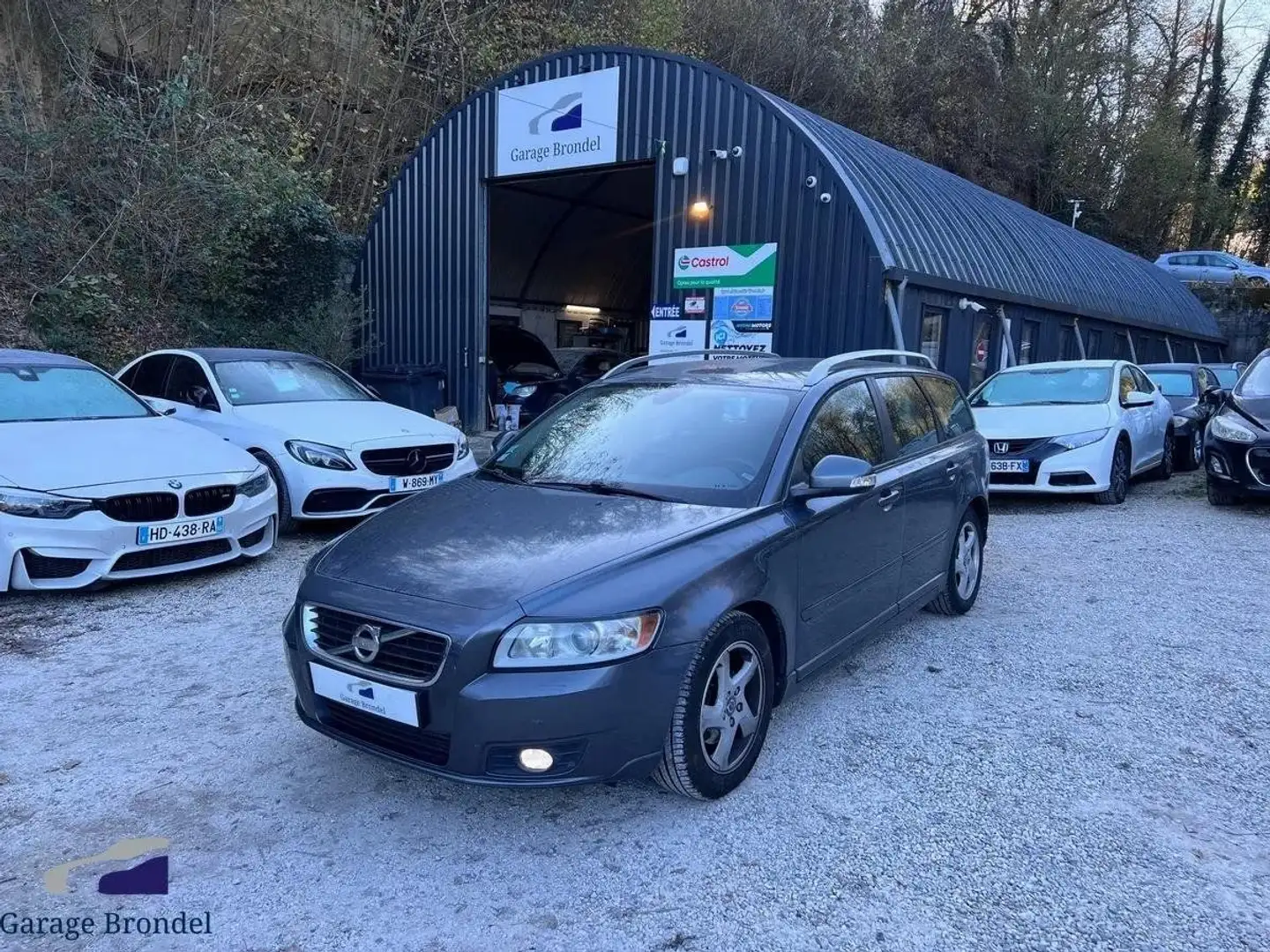 Volvo V50 1.6d 115cv DRIVe Kinetic 2éme main Phase 2 Gris - 1