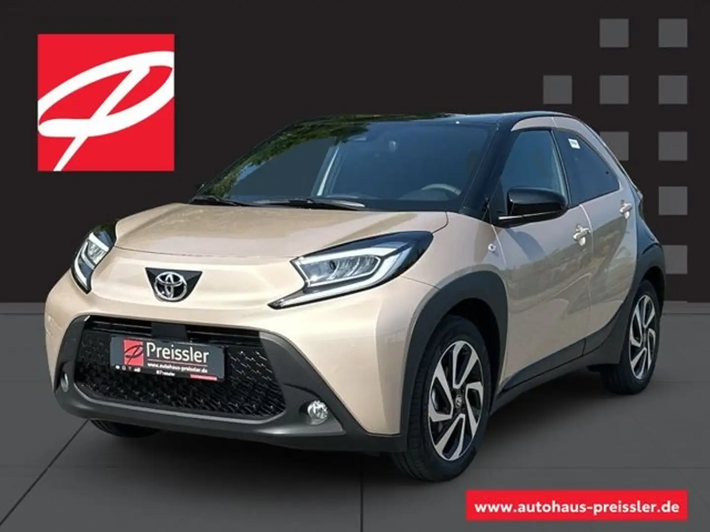 Toyota Aygo X Teamplayer + Komfort Paket LED Soundsystem Blendfr Beige - 1