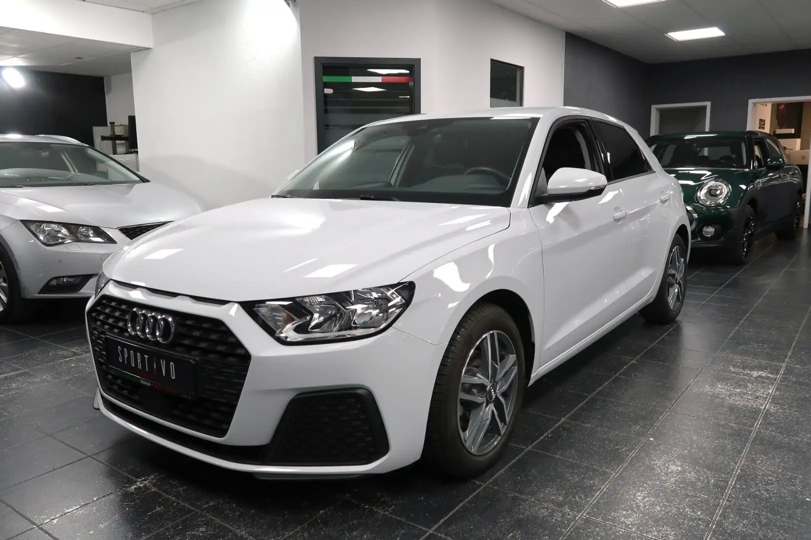 Audi A1 Sportback 30 TFSI basis-Virtual-Carplay-Tempo Blanc - 1