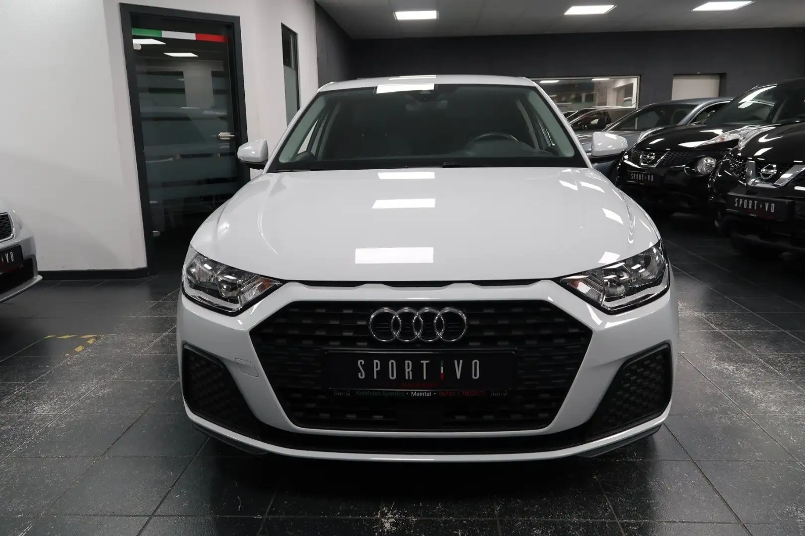 Audi A1 Sportback 30 TFSI basis-Virtual-Carplay-Tempo Weiß - 2