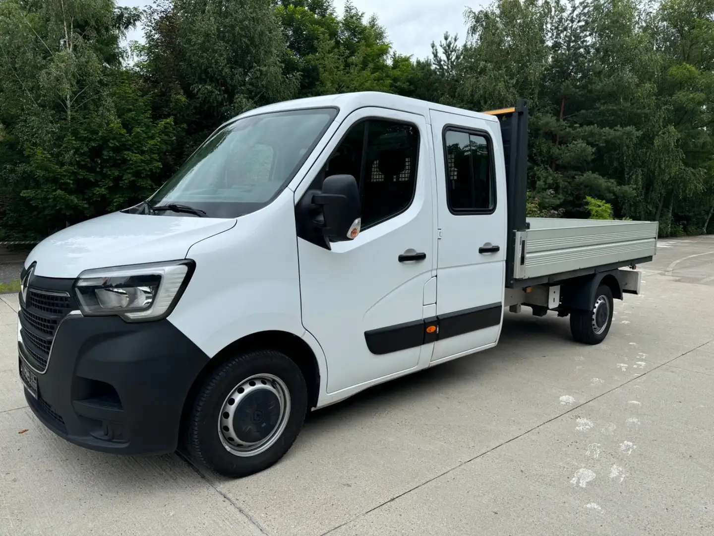Renault Master III DoKa Pritsche 7 Sitzer L3H1  3,5t Wit - 1