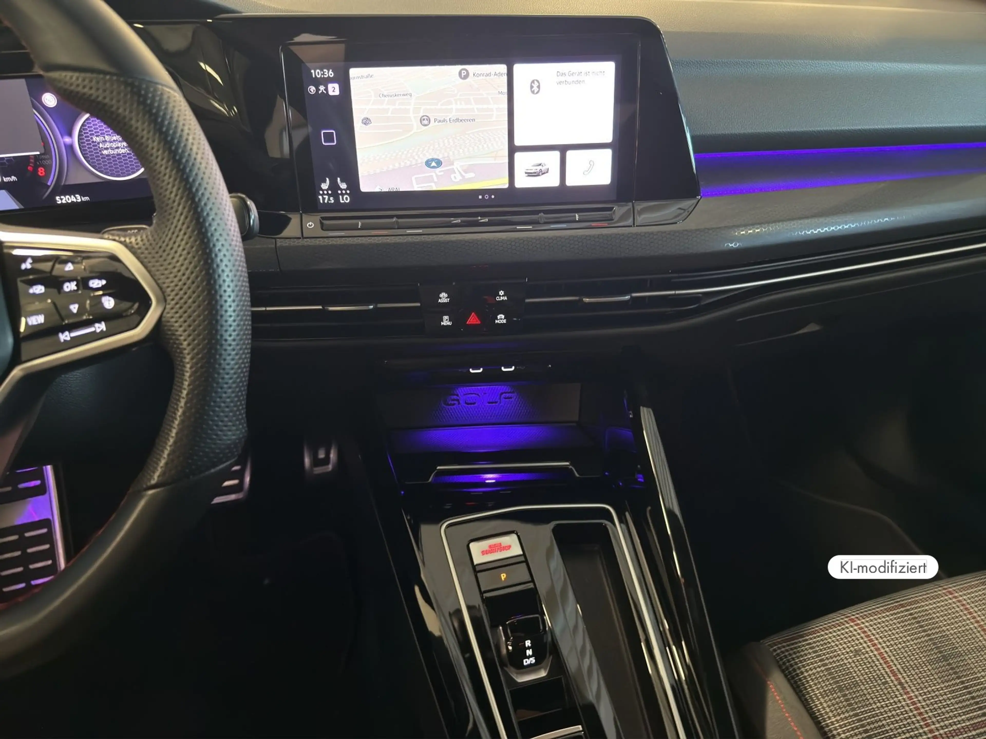 Volkswagen Golf GTI Golf VIII GTI 2.0 TSI Black Style, IQ.Light,Kame — photo 11