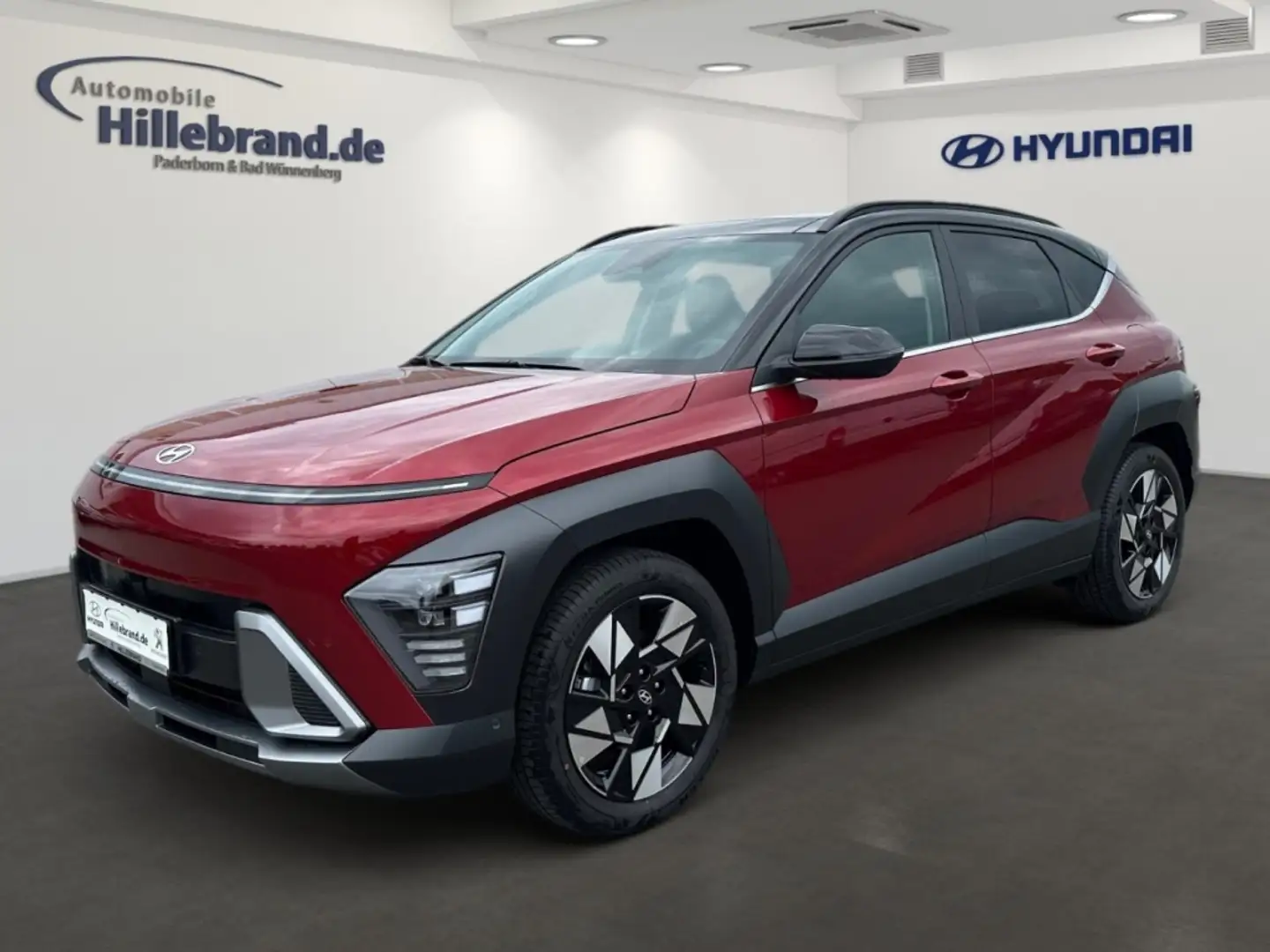 Hyundai KONA Prime Hybrid 2WD 1.6 T-GDI EU6d Navi Leder digital Rot - 1