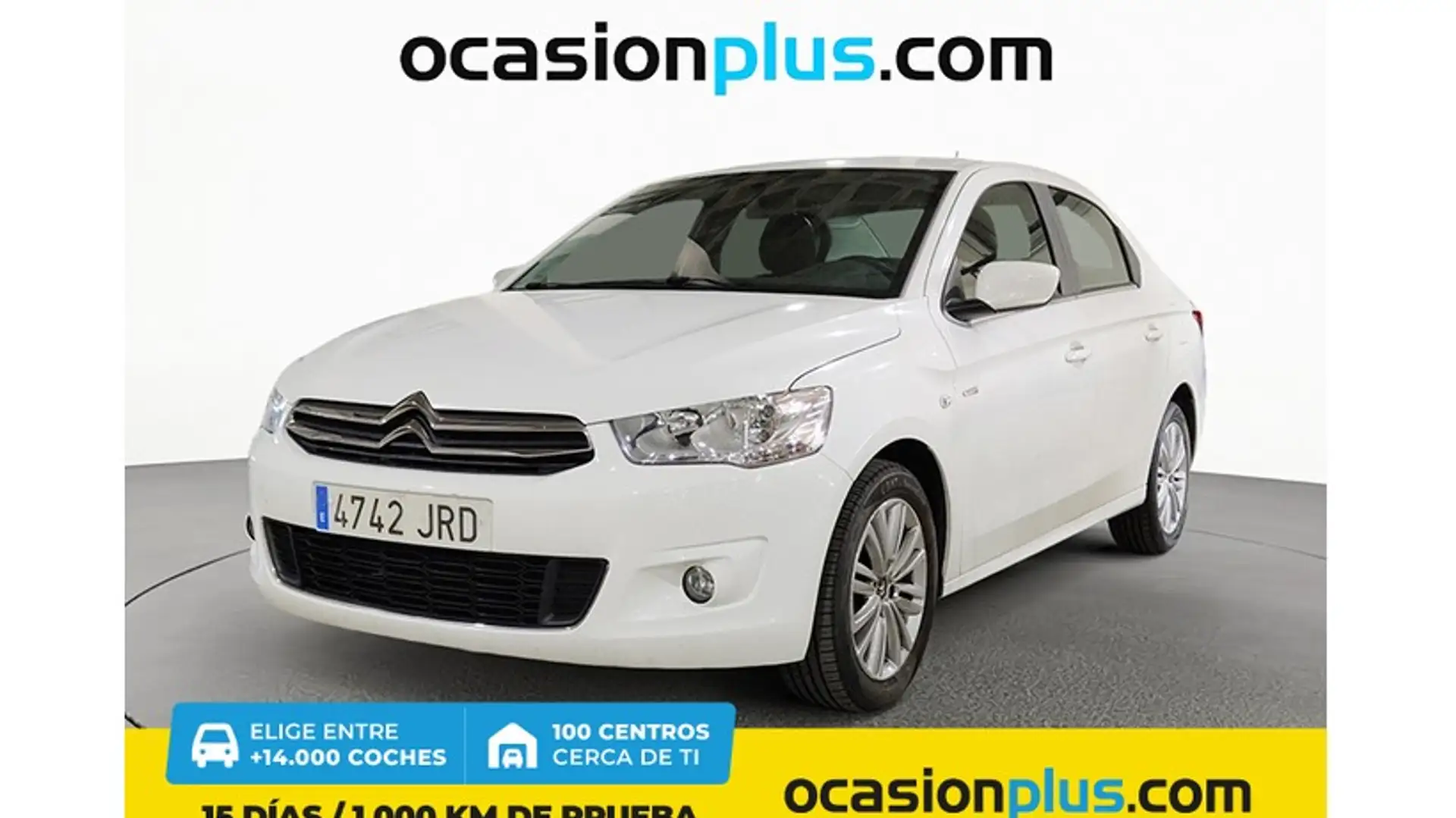 Citroen C-Elysée 1.6BlueHDi Exclusive 100 Blanco - 1