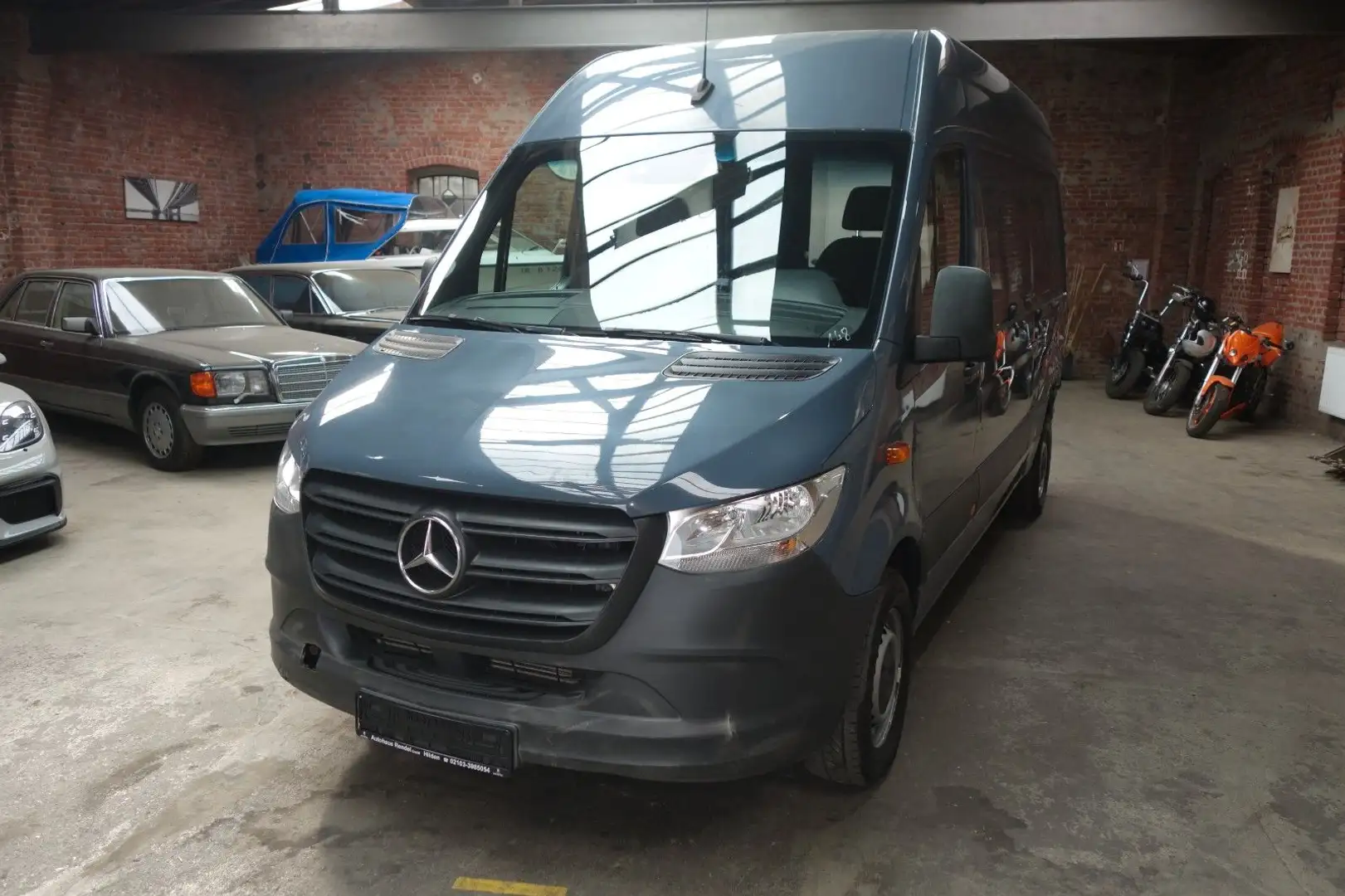 Mercedes-Benz Sprinter Kasten 314 L2 Klima Kamera Euro6 Grijs - 1