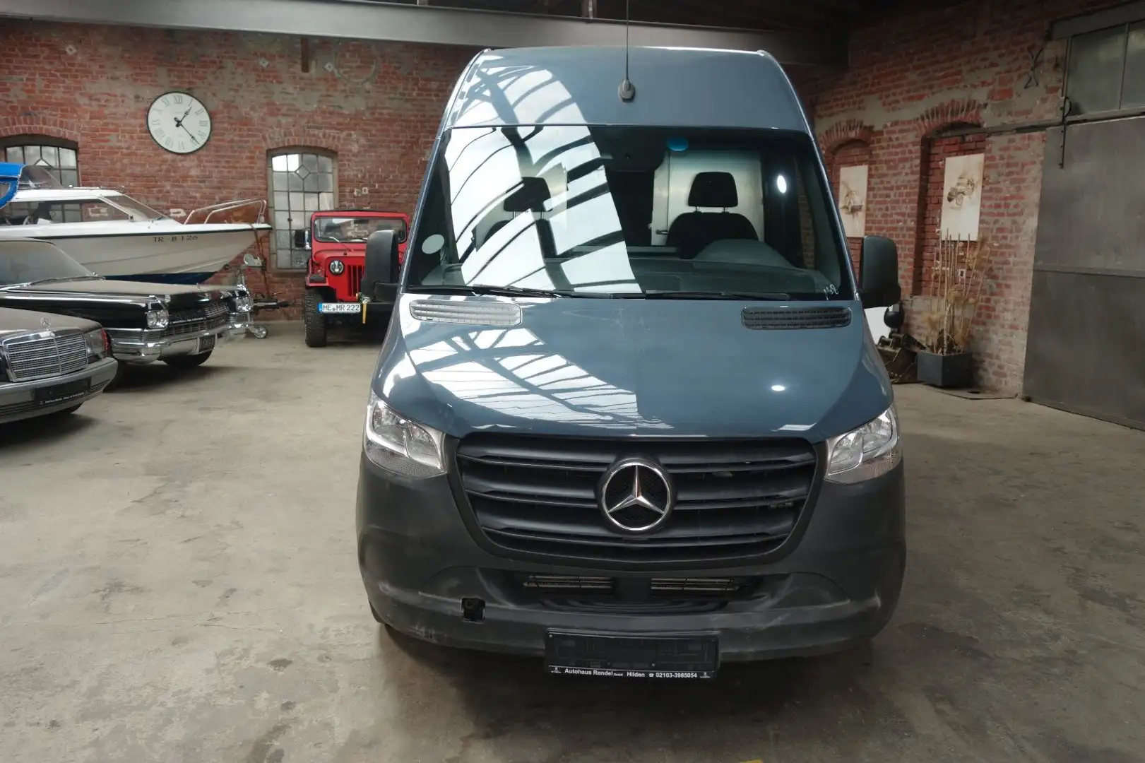 Mercedes-Benz Sprinter Kasten 314 L2 Klima Kamera Euro6 Grijs - 2