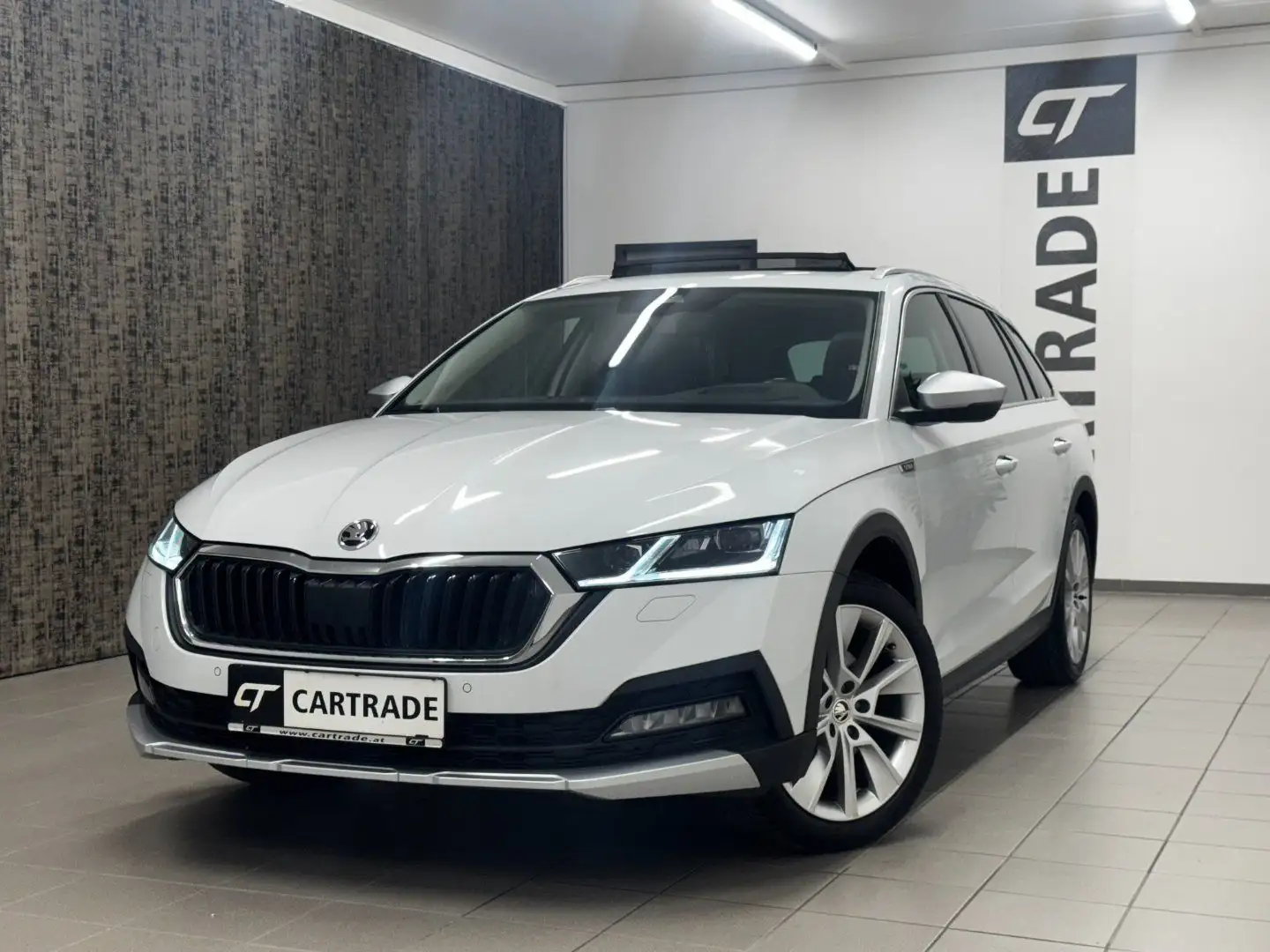 Skoda Octavia 2.0 TDI DPF Scout 4x4 Weiß - 2