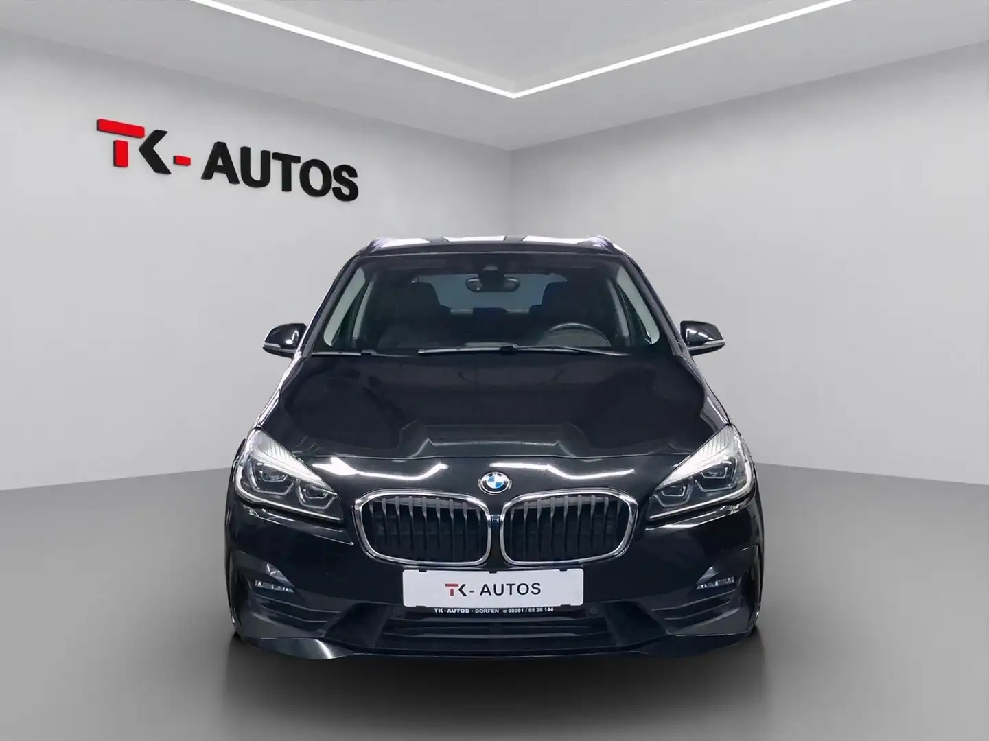 BMW 218 Adv.,Navi,LED,Tempo,Kamera,AHK Noir - 2