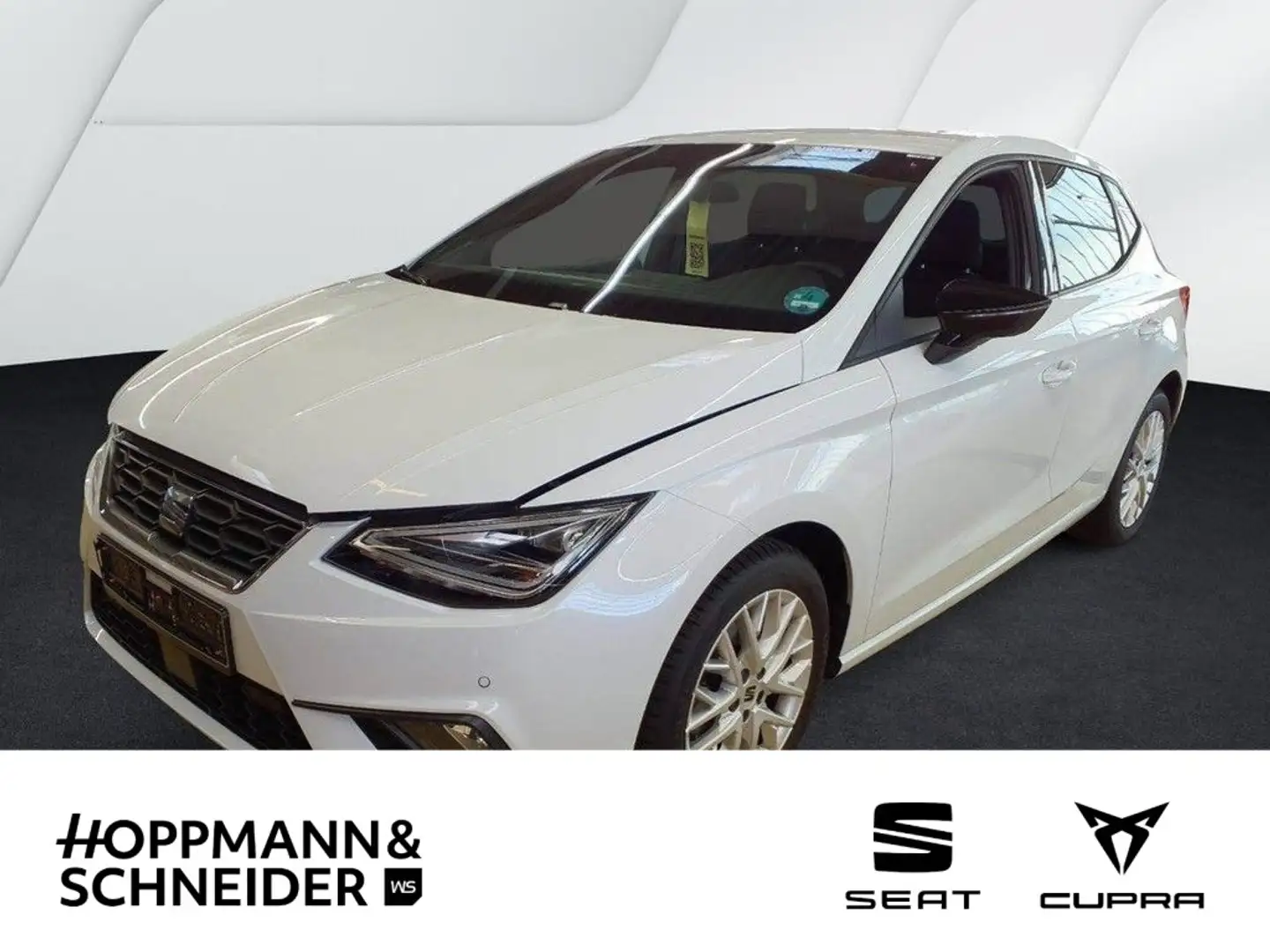 SEAT Ibiza 1.0 TSI DSG FR-Line Navi LED SHZ ACC Kamer Blanc - 1