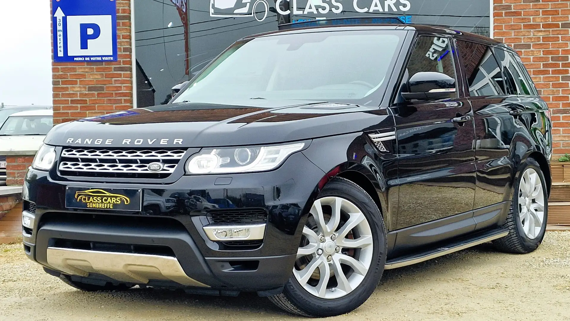 Land Rover Range Rover Sport 3.0 TDV6 HSE-AUTO-CAM-NAVI-TOIT PANO-BI XENON-FULL Noir - 1