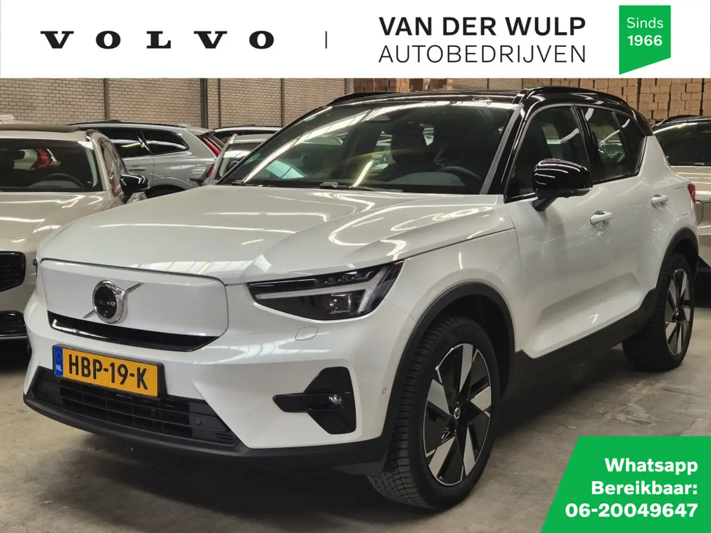 Volvo EX40 Extended Range Ultra 82kWh/252PK | Trekhaak | Pixe Wit - 1