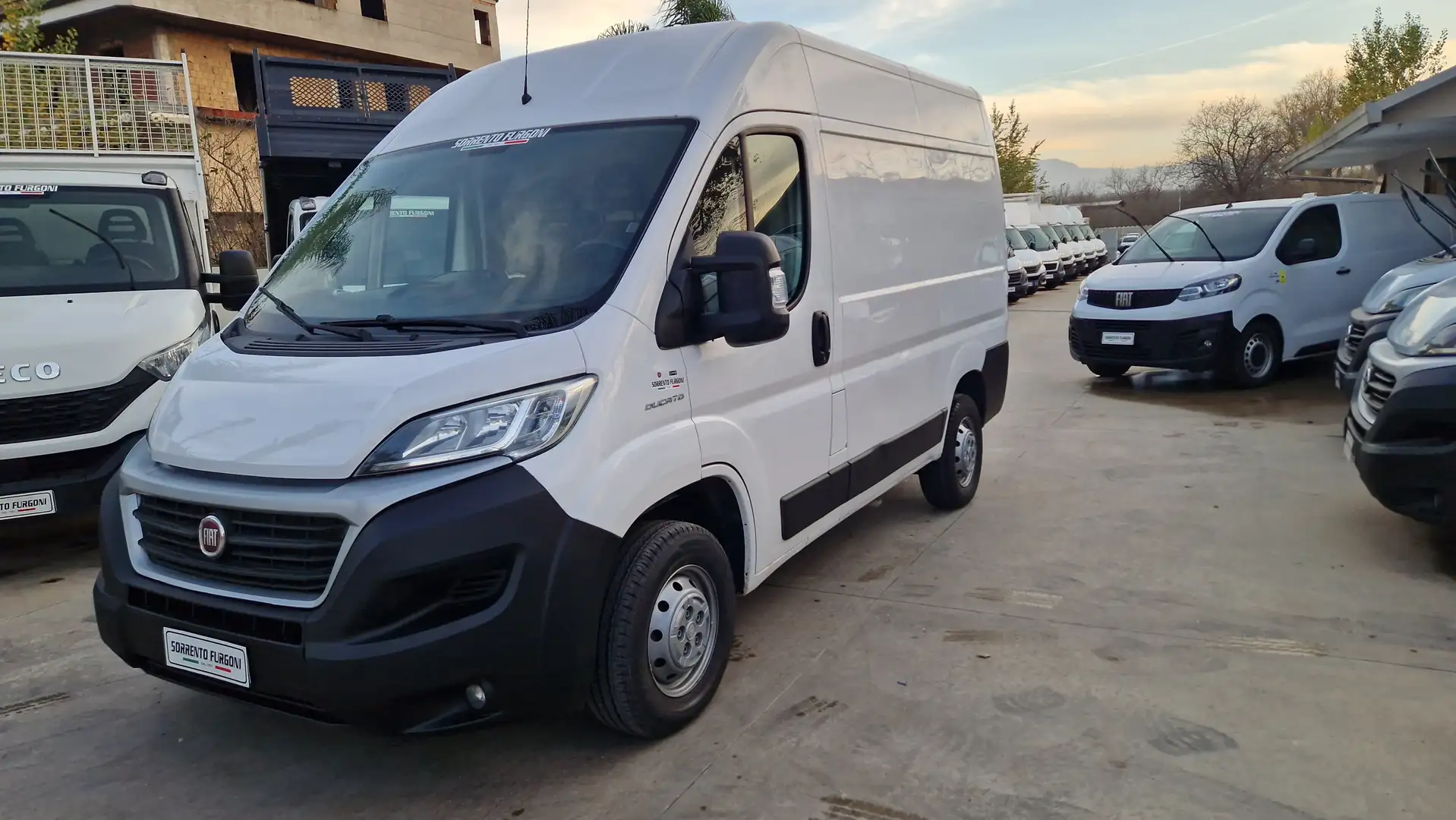 Fiat Ducato L1 H2 PASSO CORTO TETTO ALTO 2.3 MJT 130 CV Blanc - 1
