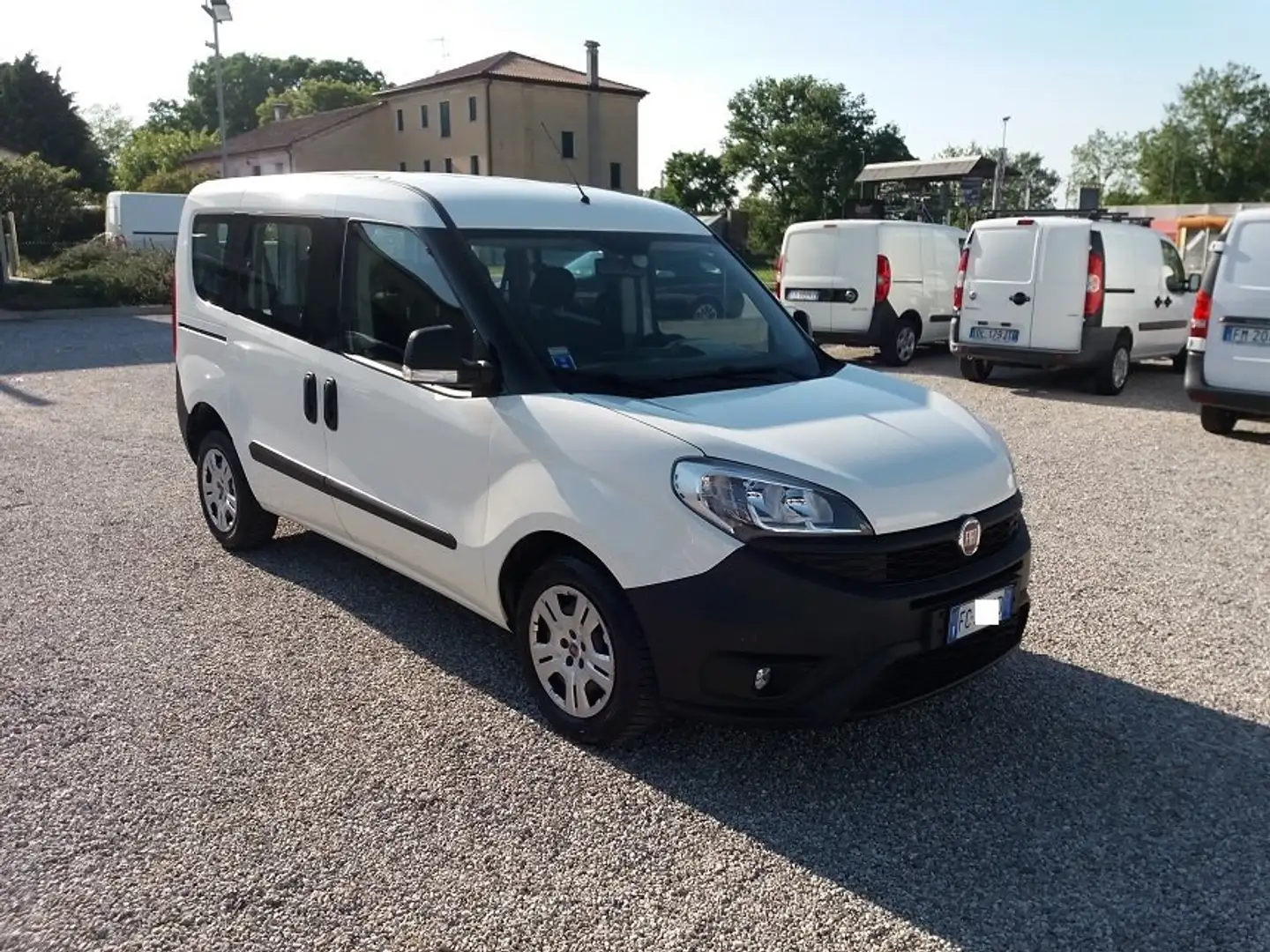Fiat Doblo 1.3 mjt 90cv Autocarro 5 posti N1 Weiß - 2