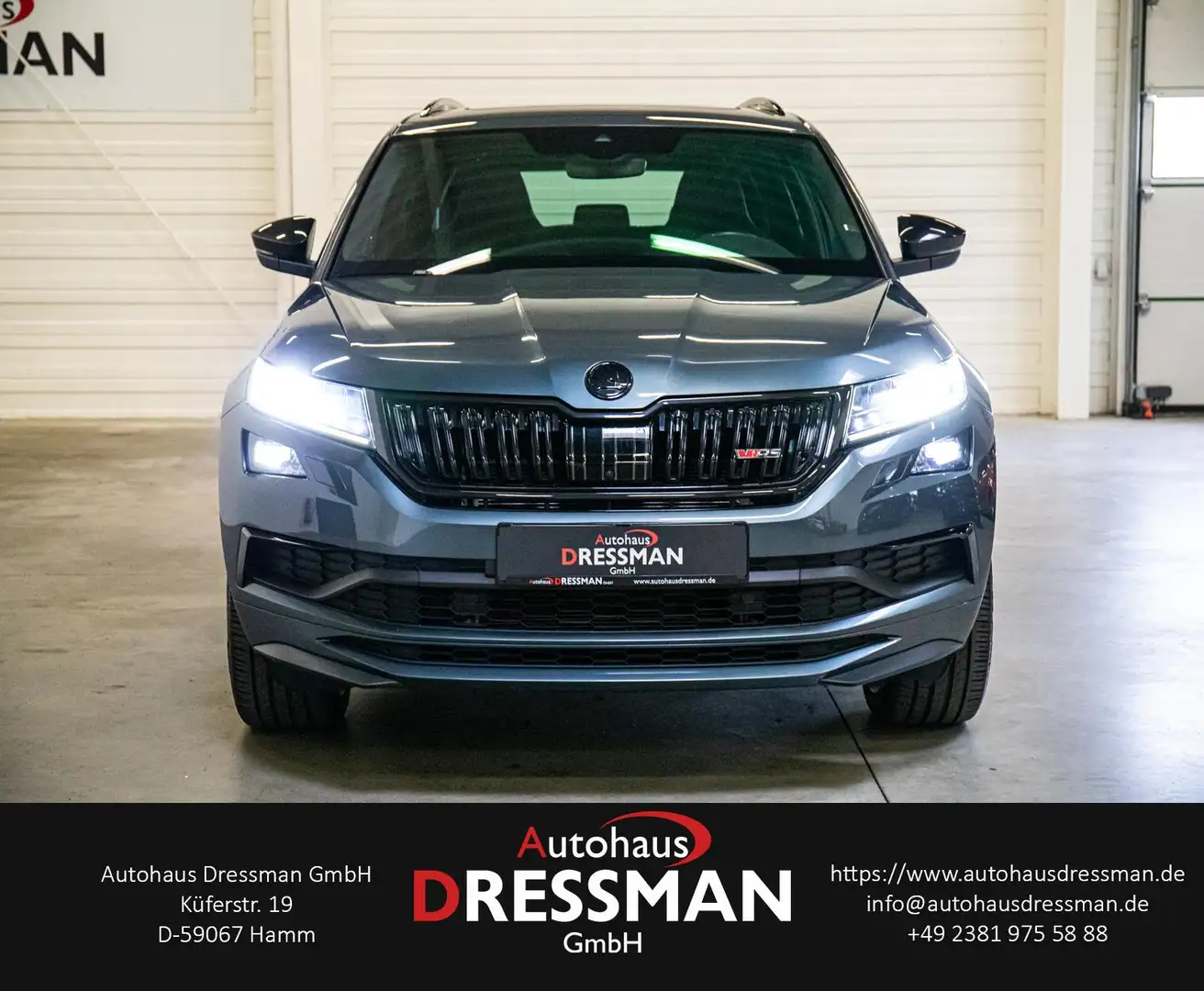 Skoda Kodiaq RS 4x4 ACC LED KAMERA CANTON PANO AHK Сірий - 2
