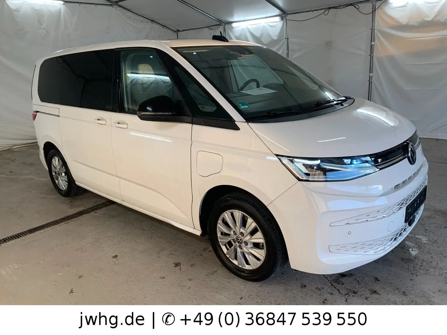 Volkswagen T7 Multivan eHybrid MATRIX/ACC/KAMERA/PANO/AHK Blanc - 2