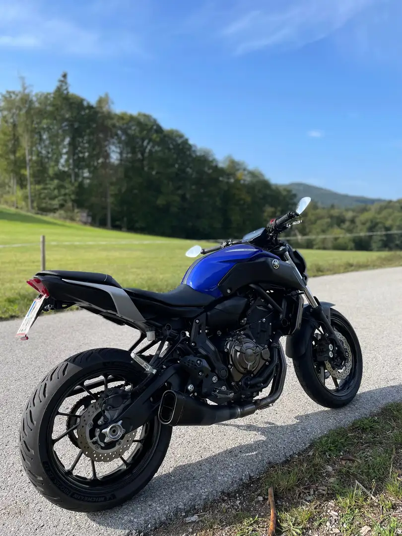 Yamaha MT-07 MT-07 mit einigen Umbauten Blau - 2