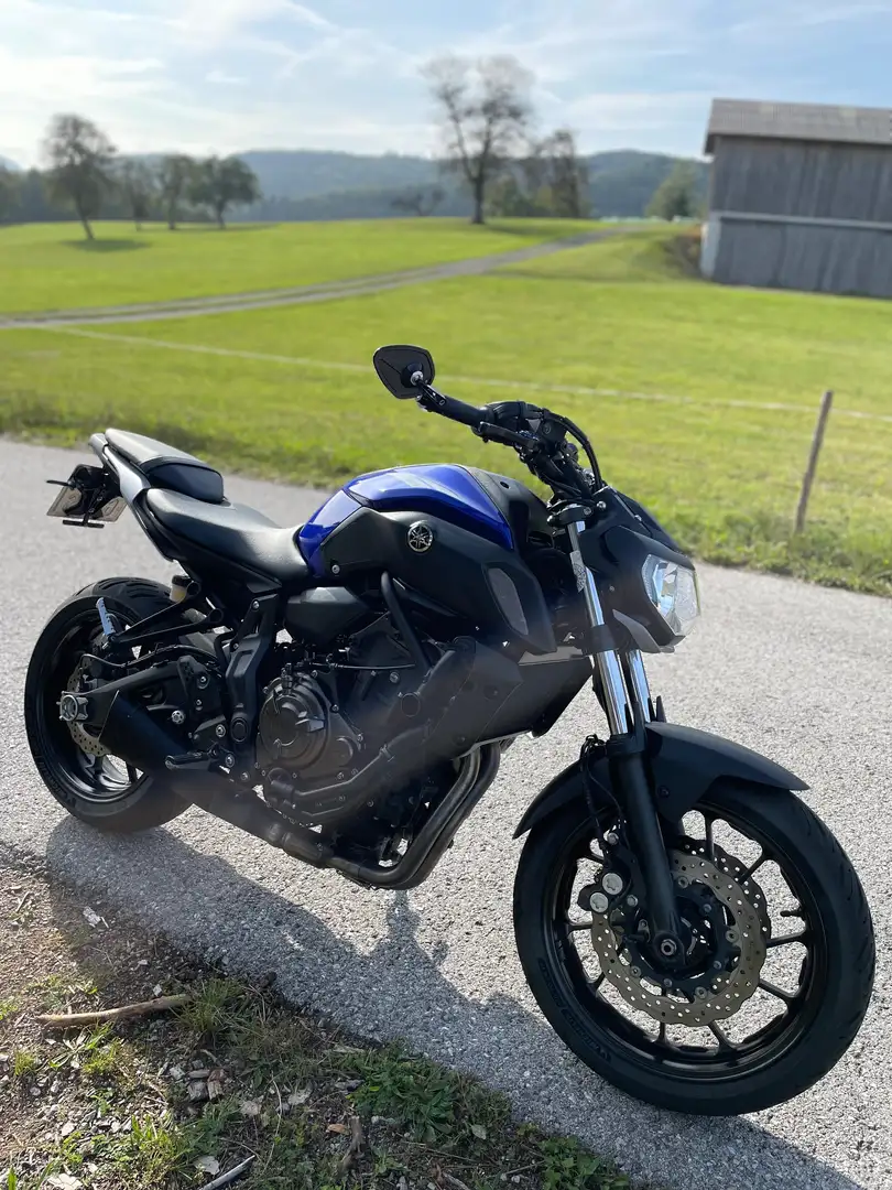 Yamaha MT-07 MT-07 mit einigen Umbauten Blau - 1