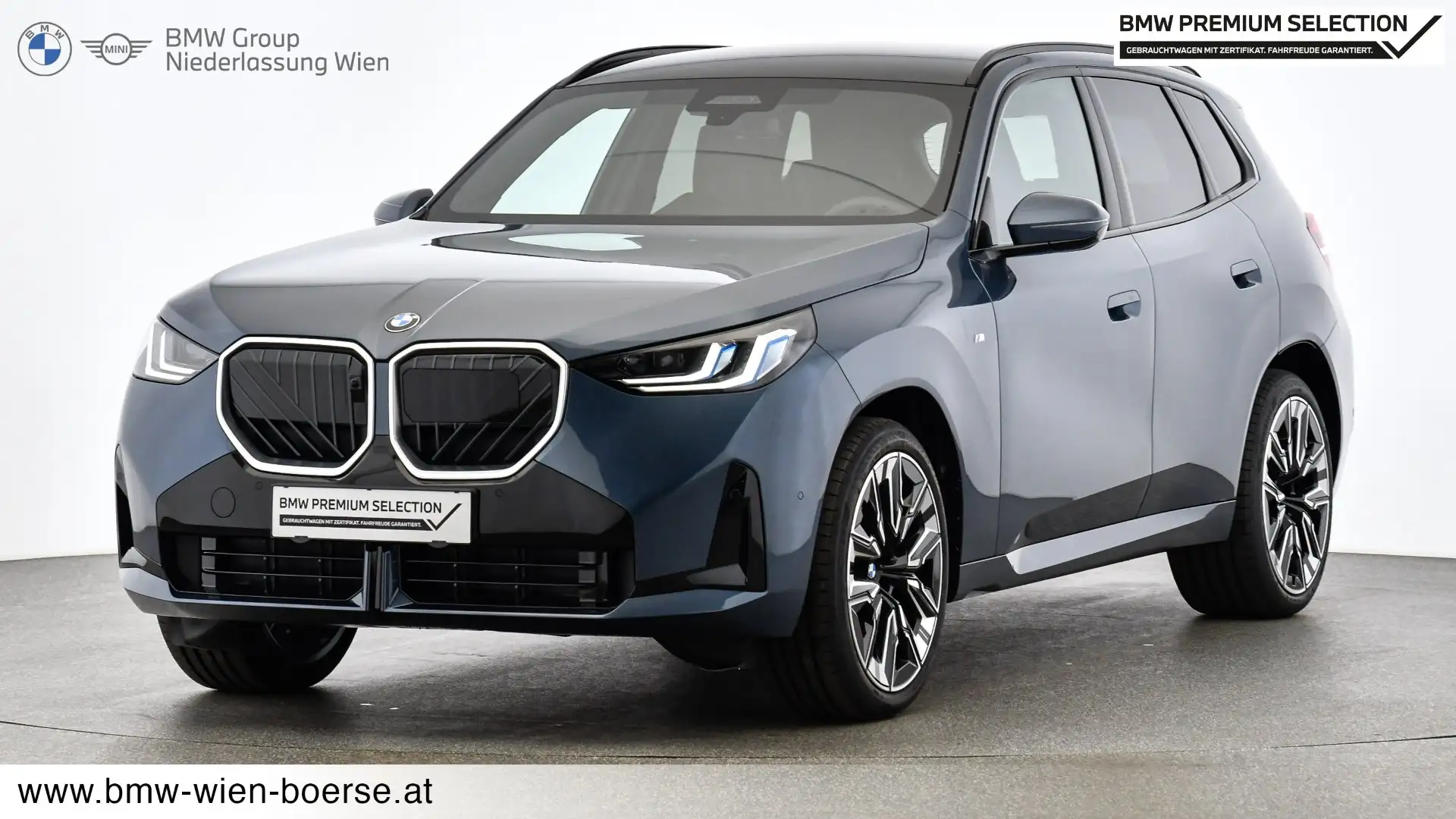 BMW X3 X3 20d xDrive Bleu - 1