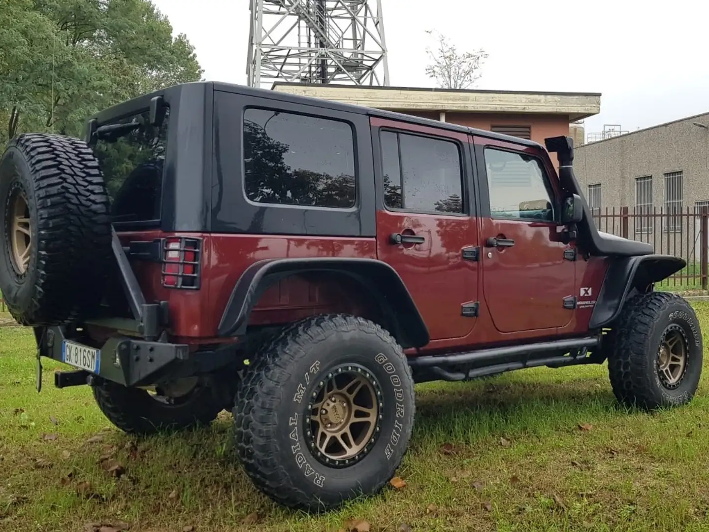 Jeep Wrangler 3p 3.8L cambio manuale (gpl) Rouge - 2