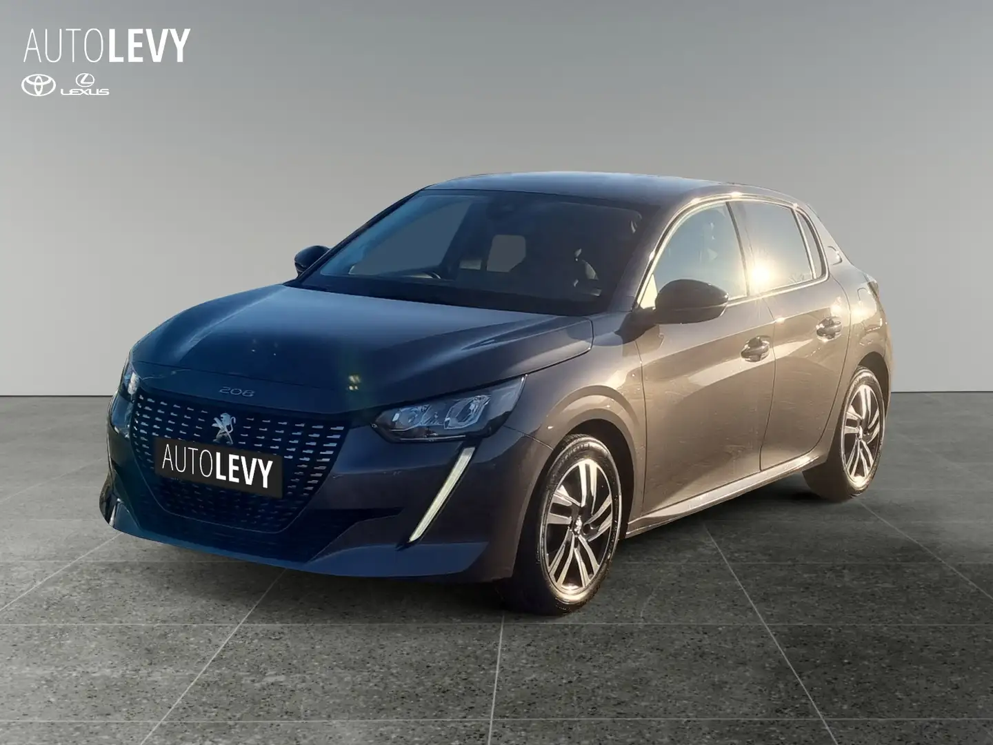 Peugeot 208 1.2 PT 100 Allure +Klimaaut+Navi+LED+PDC+RFK+ Gris - 2