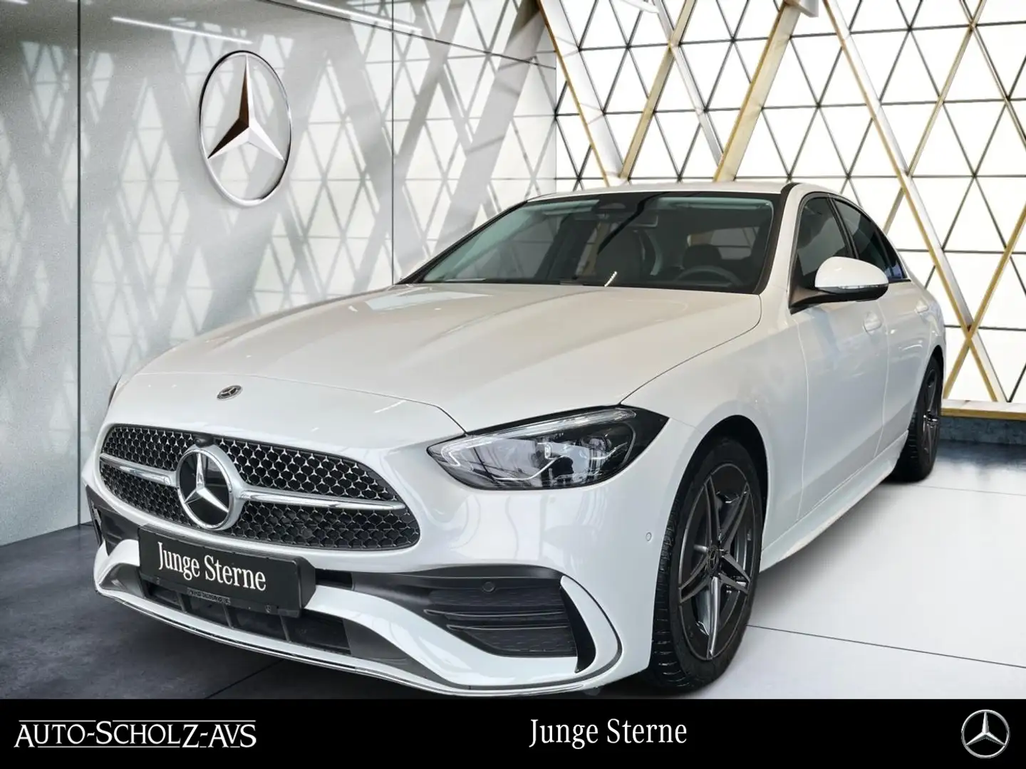 Mercedes-Benz C 180 AMG LenkradHz*Memory-P*Kamera*AmbiLight*** Weiß - 1