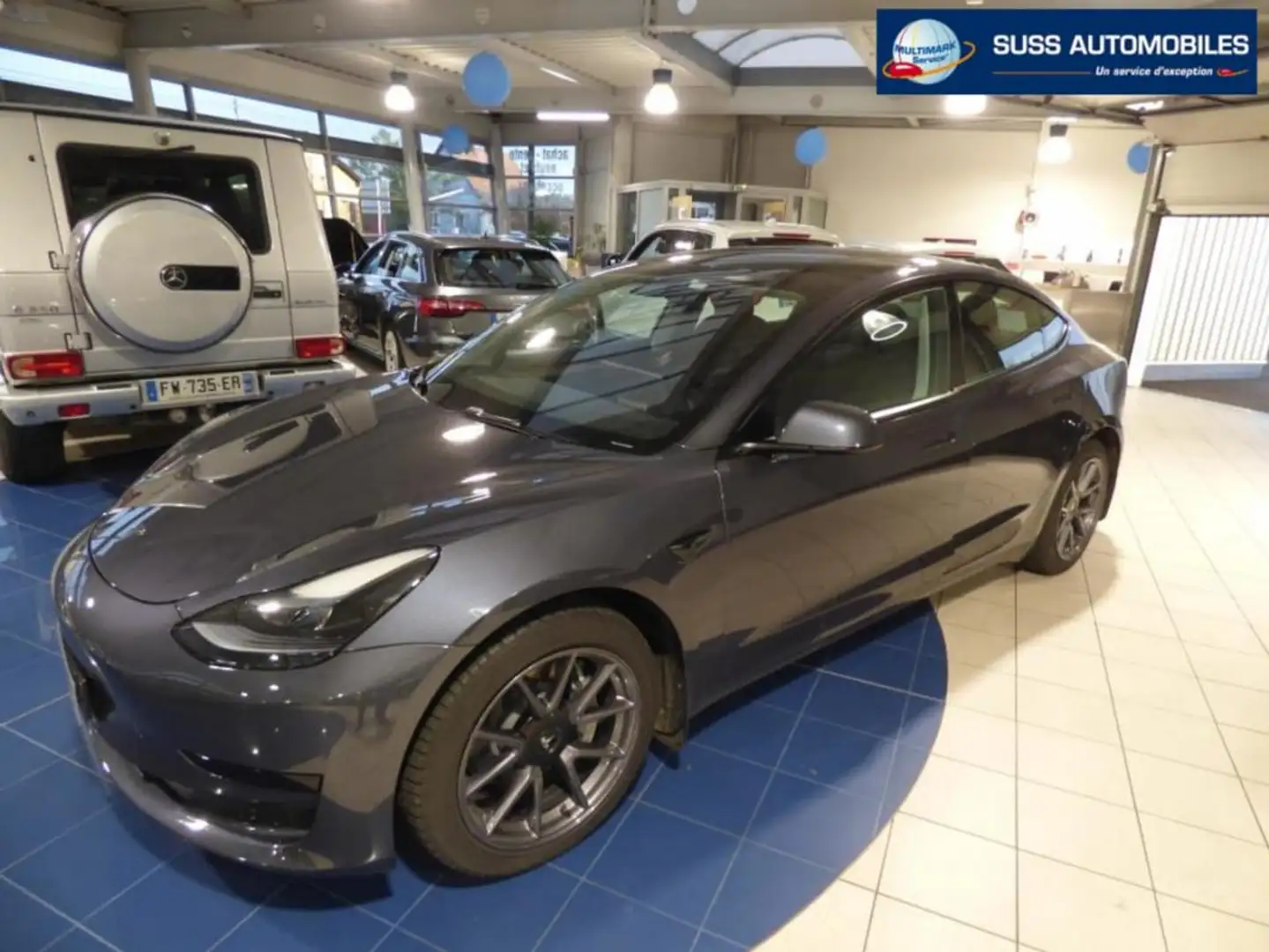 Tesla Model 3 3 Autonomie Standard Plus RWD Gris - 1
