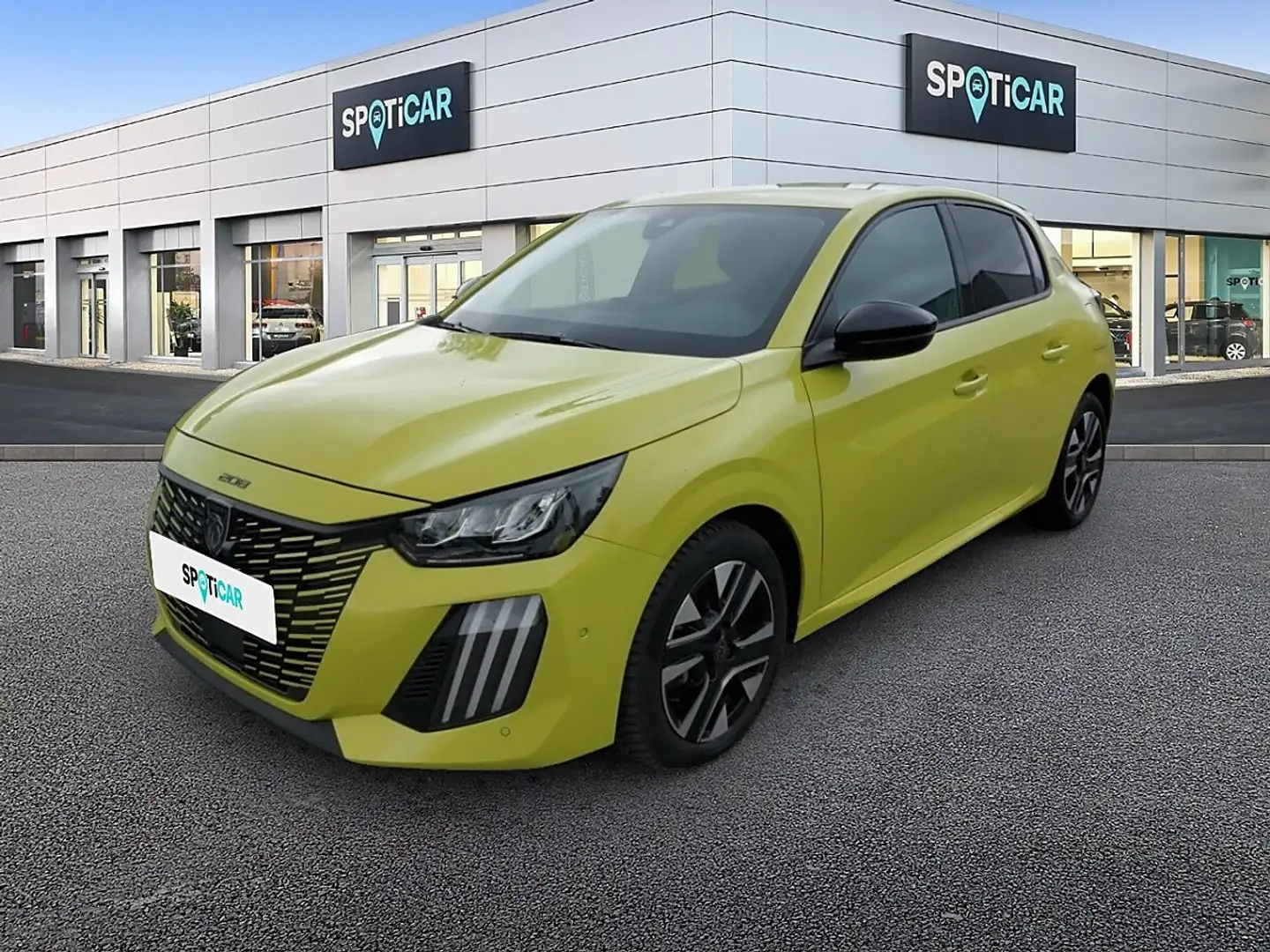 Peugeot 208 Allure Hyb Auto. Gelb - 1