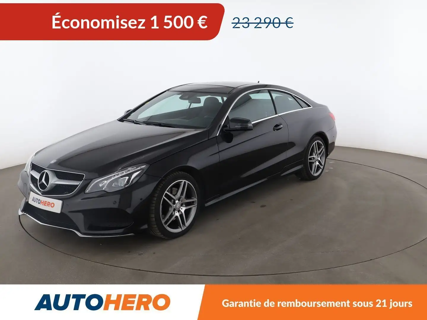 Mercedes-Benz E 220 Coupé 220 BlueTEC Sportline 9G-Tronic Noir - 1