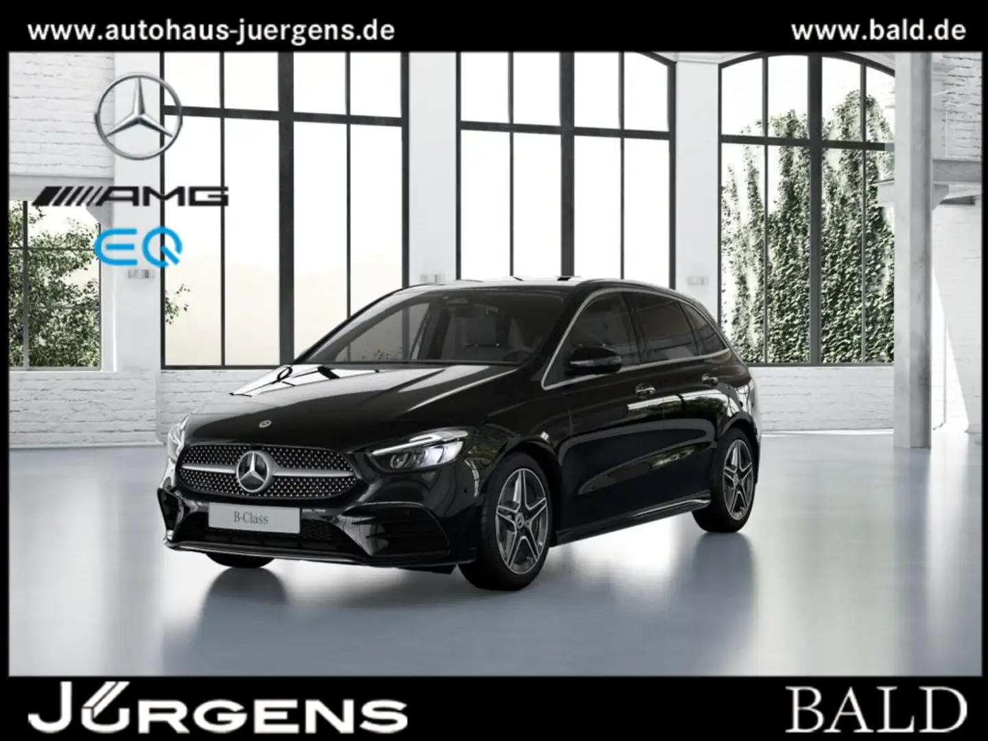 Mercedes-Benz B 220 d AMG-Sport/LED/Cam/Totw/Keyl/Ambiente/18" Schwarz - 2