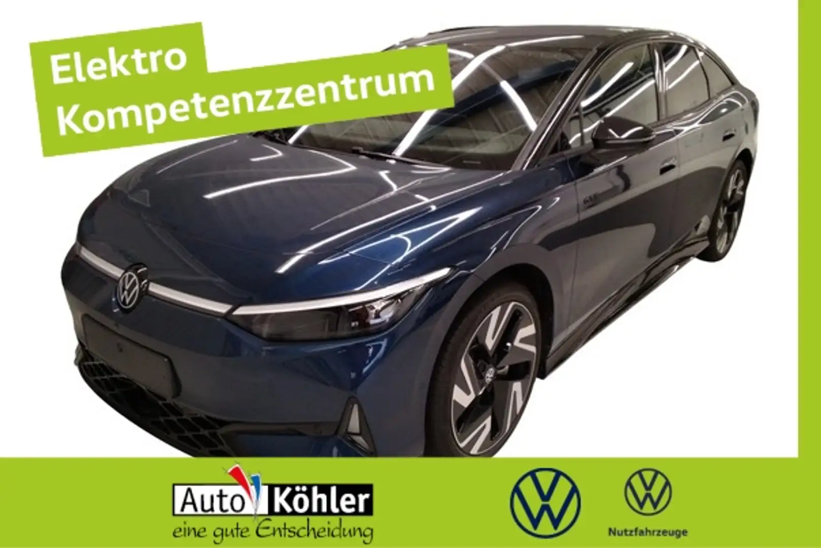 Volkswagen ID.7 GTX Matrix/CCS/CarPlay/ACC/AHK/LED/HUD/Navi Bleu - 1