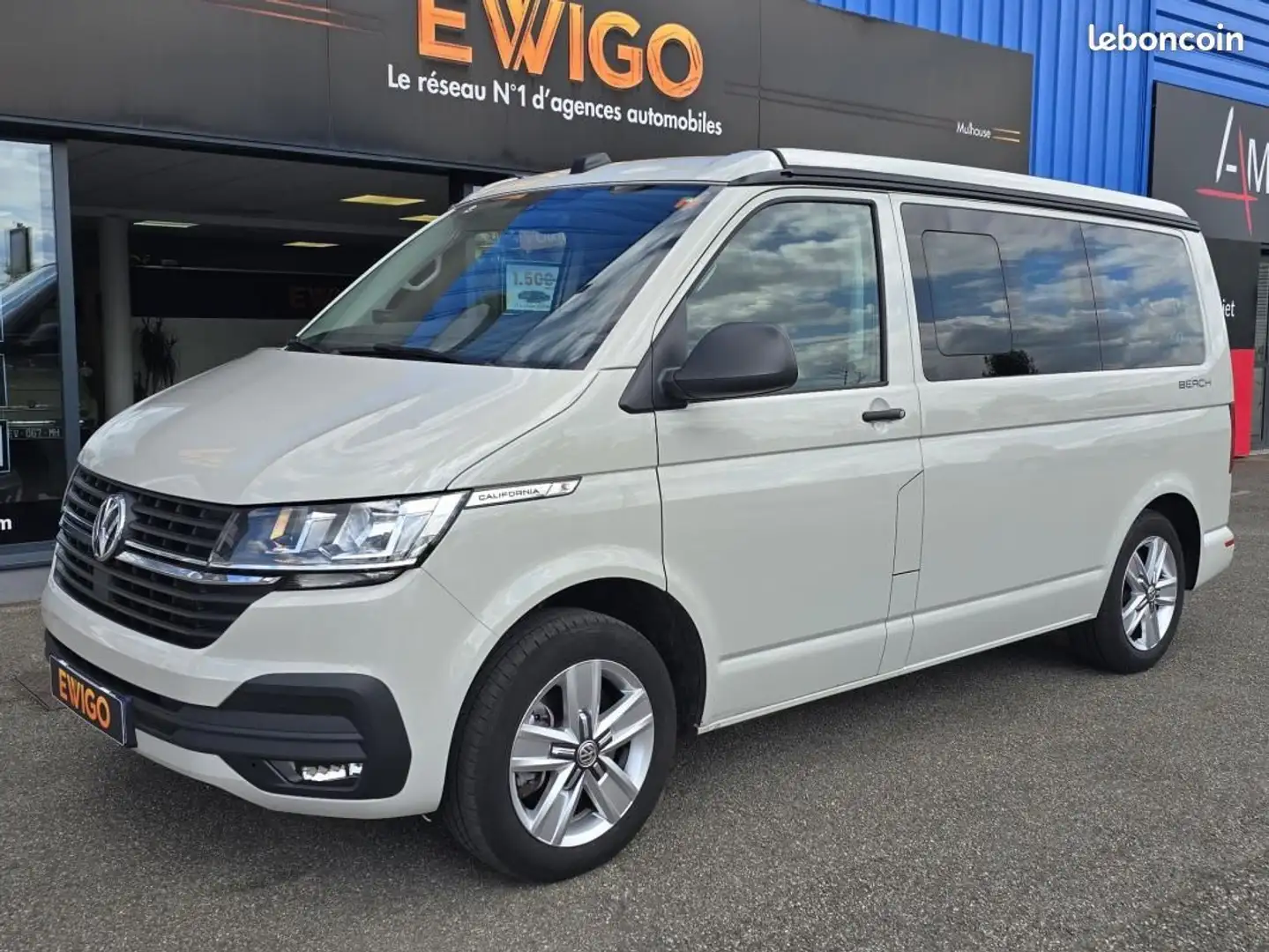 Volkswagen Grand California T6 BEACH CAMPER 2.0 TDI 150ch DSG-IMMAT FRANCE Gris - 2