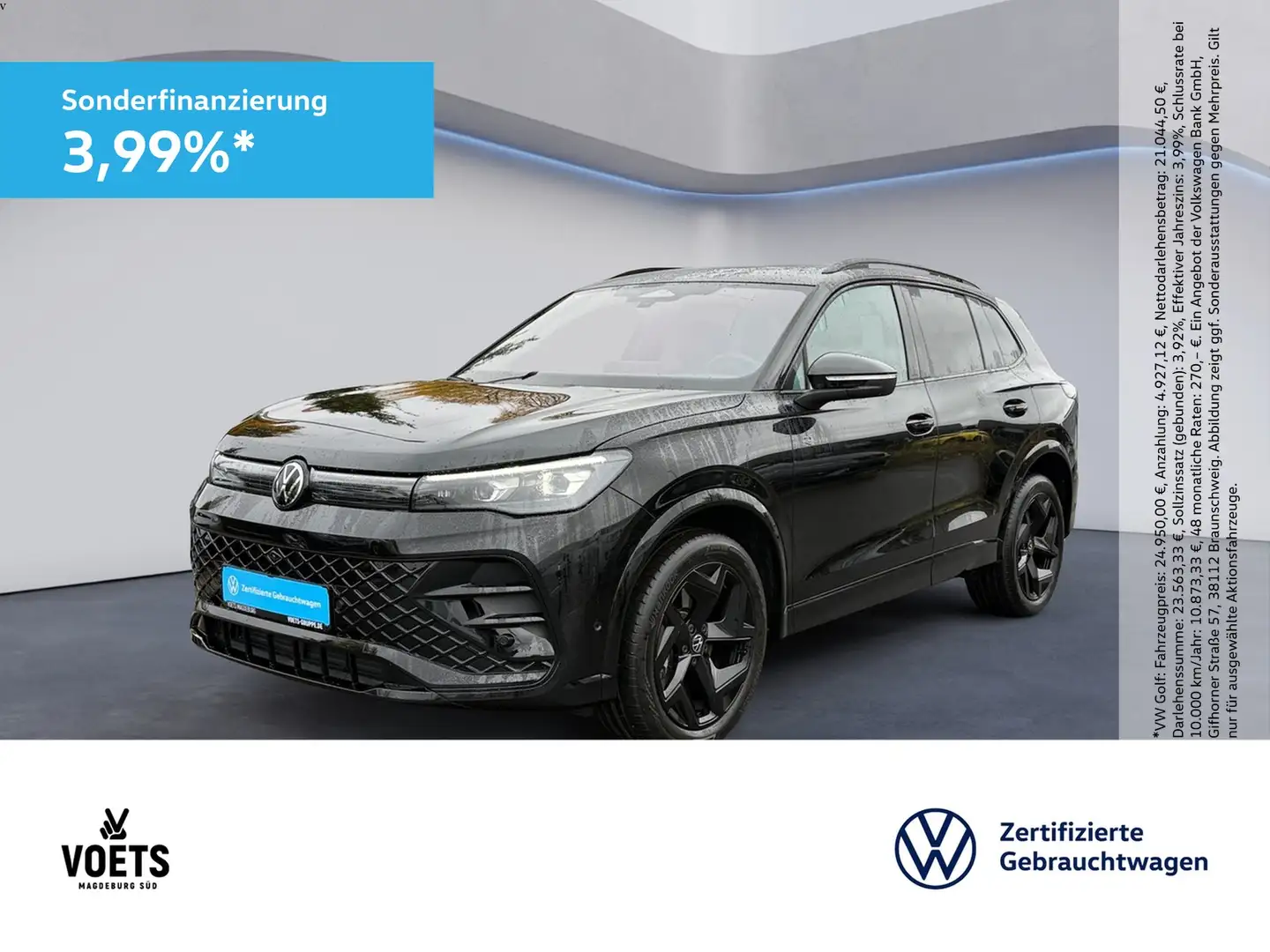 Volkswagen Tiguan R-LINE BLACK STYLE 2.0TDI 4M DSG IQ-LIGHT Schwarz - 1