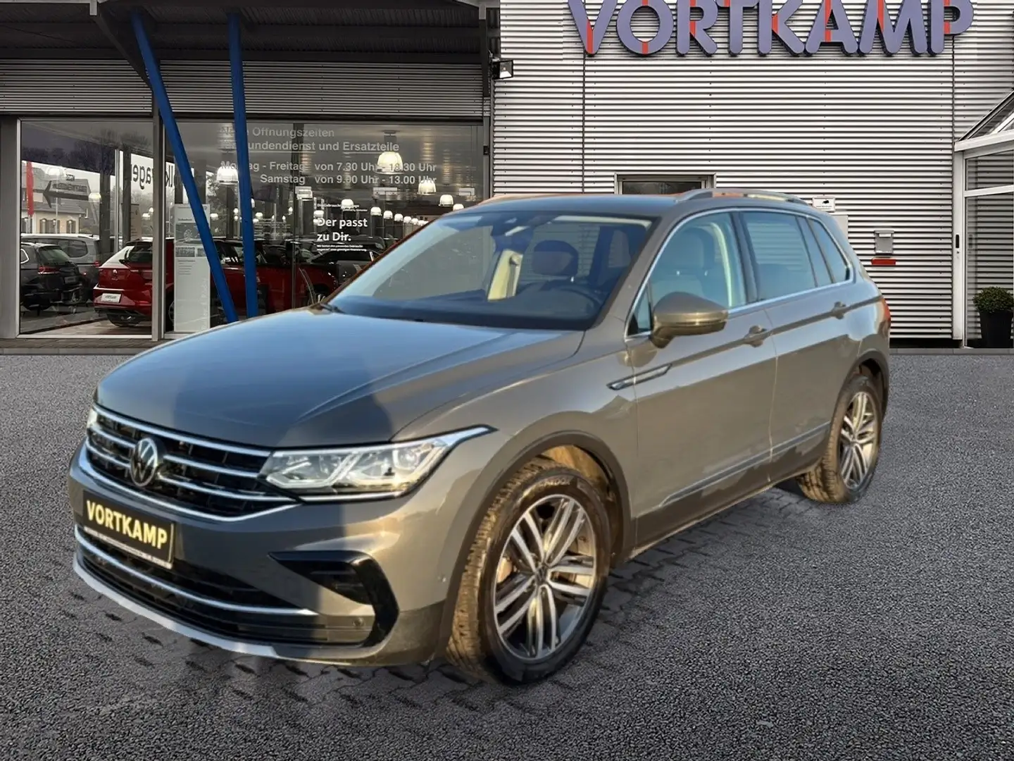Volkswagen Tiguan Elegance 2.0 TDI DSG 4Motion IQ-Light AHK Grau - 2