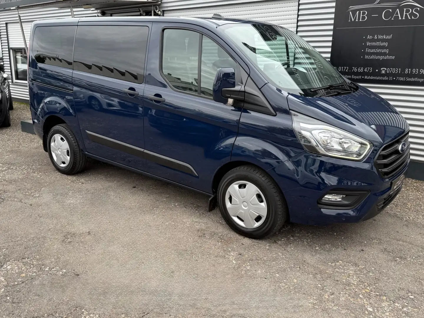 Ford Transit Custom *NAVI*PDC*9-SITZER Синий - 1